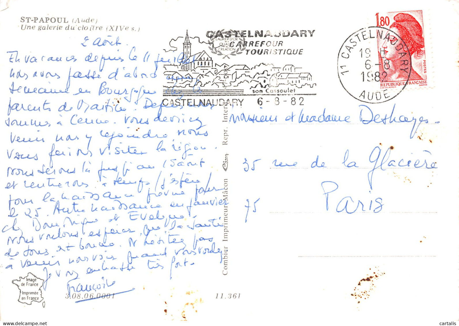 11-SAINT PAPOUL-N° 4451-B/0297 - Other & Unclassified
