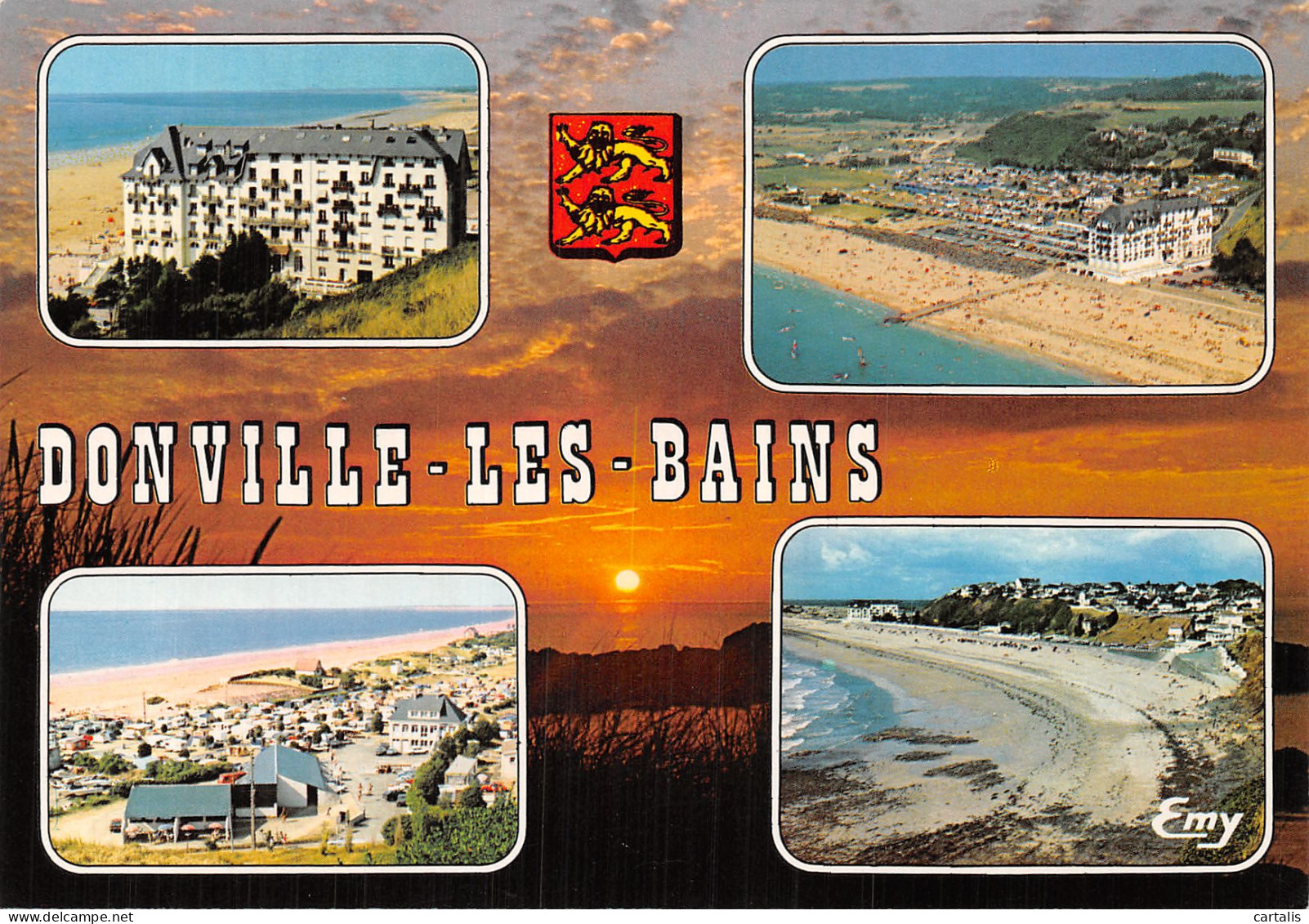50-DONVILLE LES BAINS-N° 4451-B/0231 - Other & Unclassified