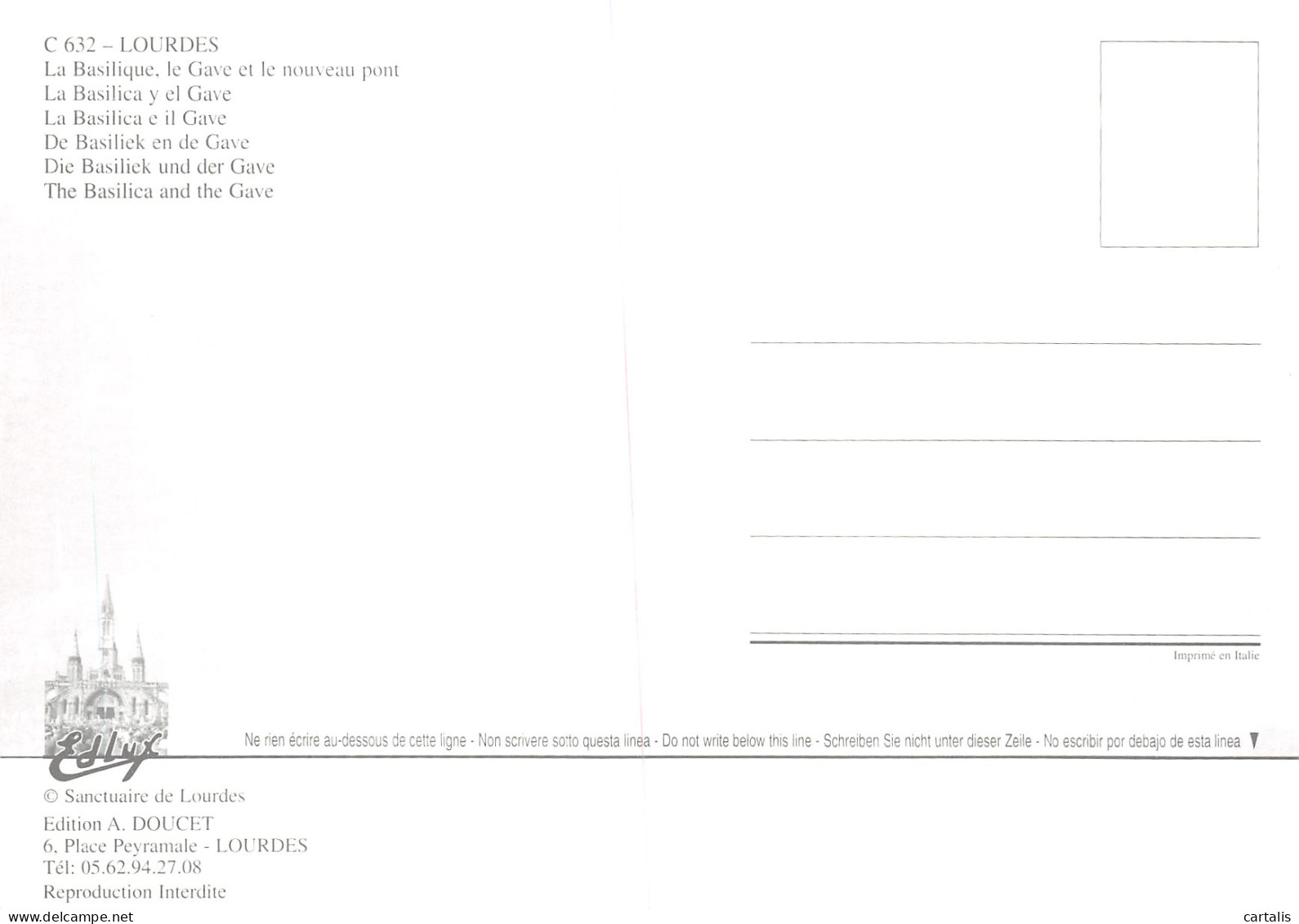 65-LOURDES-N° 4451-A/0219 - Lourdes