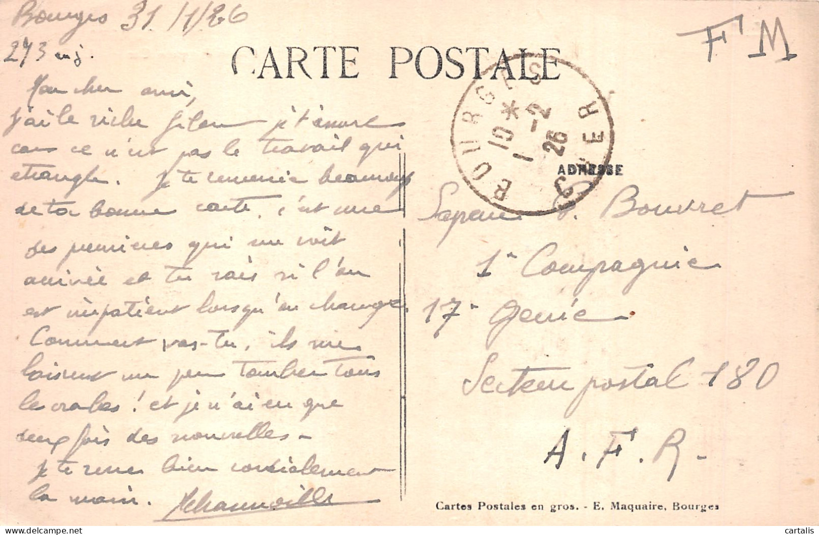 18-BOURGES-N° 4450-E/0239 - Bourges