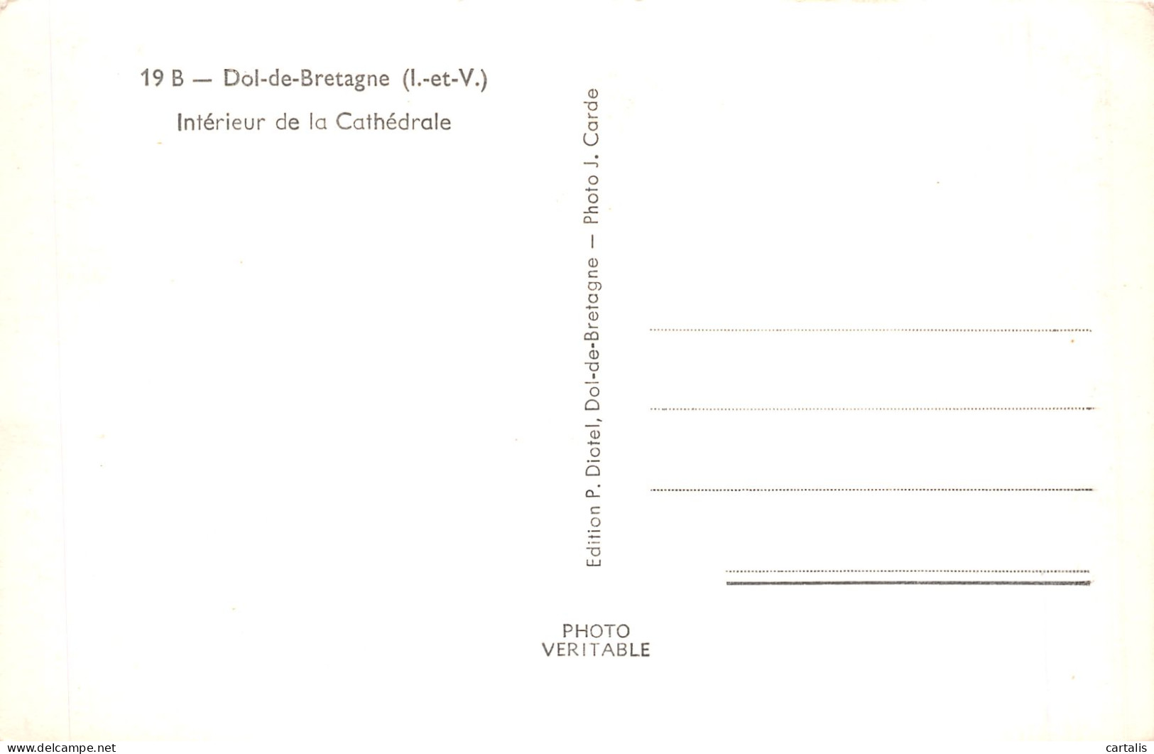 35-DOL DE BRETAGNE-N° 4450-E/0191 - Dol De Bretagne
