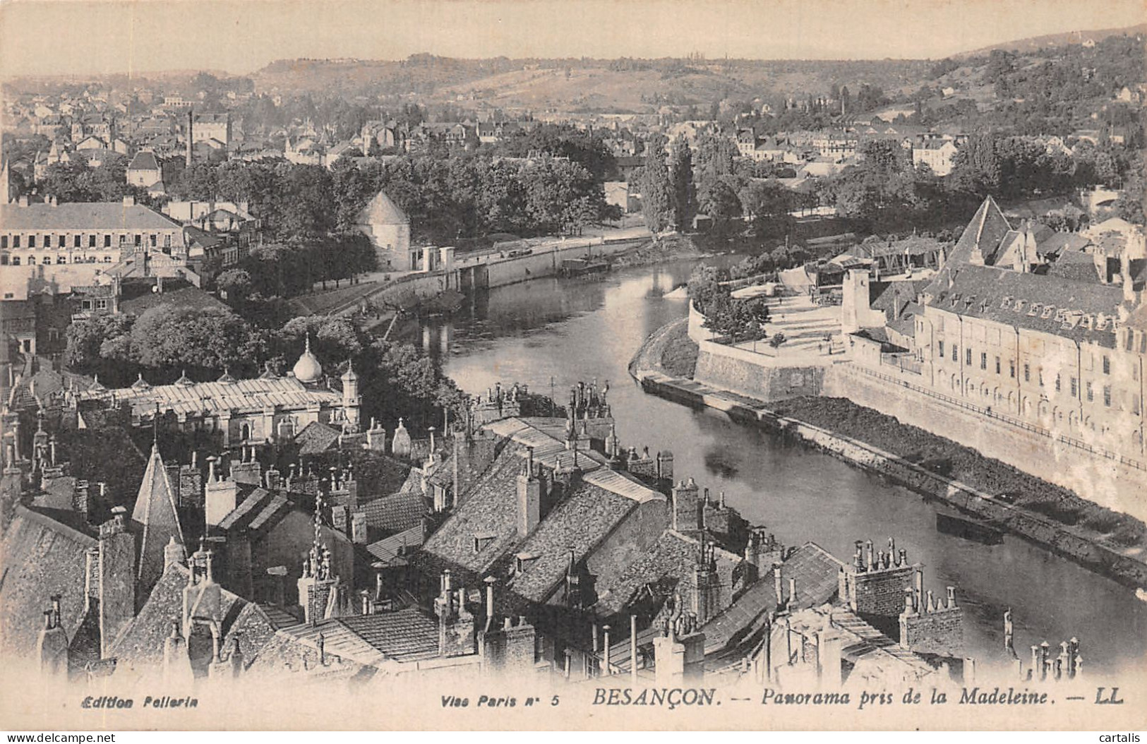 25-BESANCON LES BAINS-N° 4451-E/0223 - Besancon