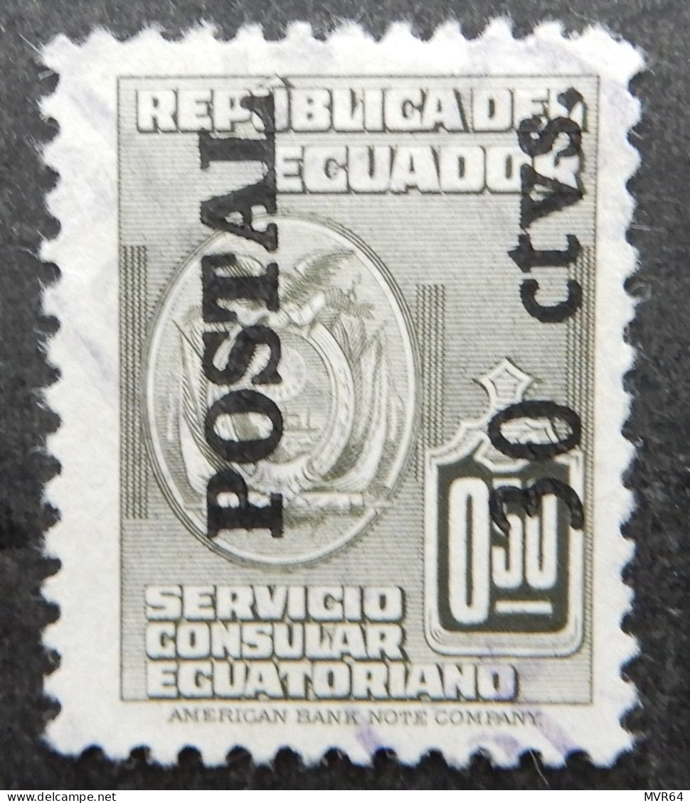 Ecuador 1949 (1) Consular Service Stamp - Equateur