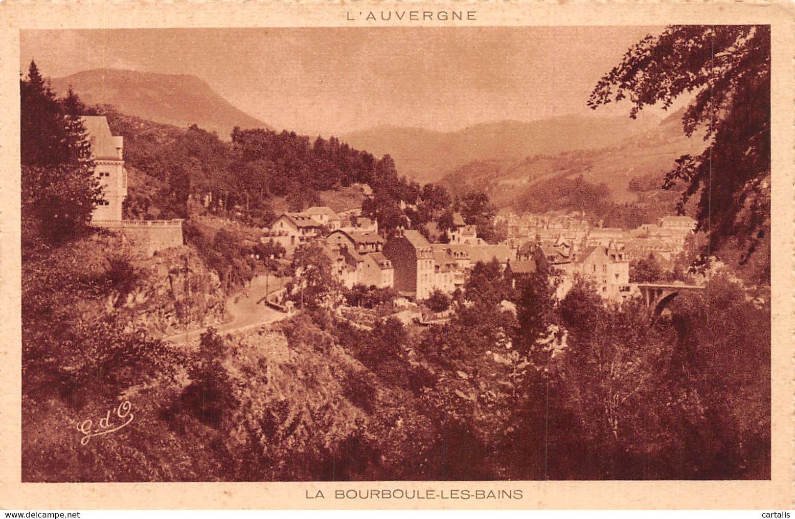 63-LA BOURBOULE LES BAINS-N° 4451-E/0023 - La Bourboule