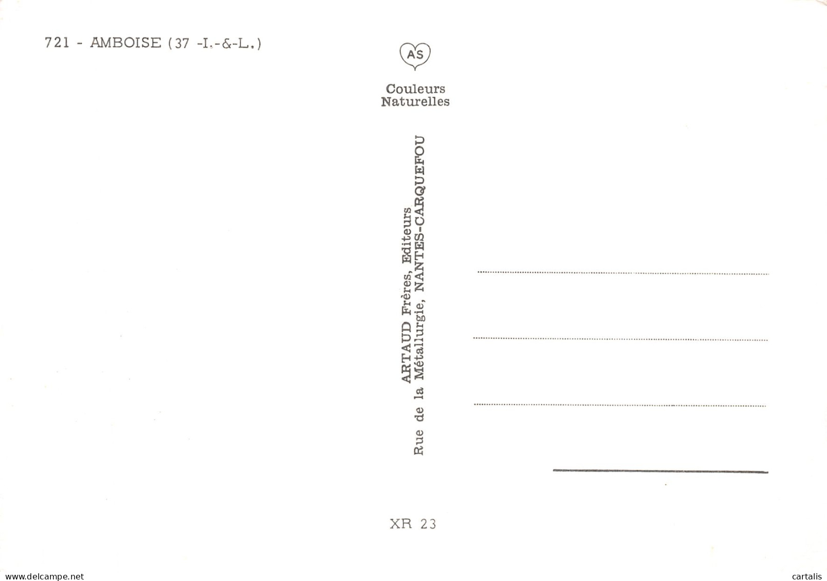 37-AMBOISE-N° 4451-D/0387 - Amboise
