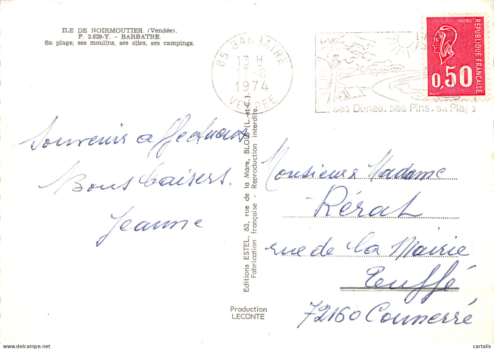 85-NOIRMOUTIER -N° 4451-D/0283 - Noirmoutier