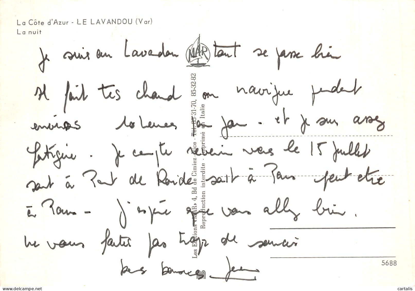 83-LE LAVANDOU-N° 4451-D/0031 - Le Lavandou