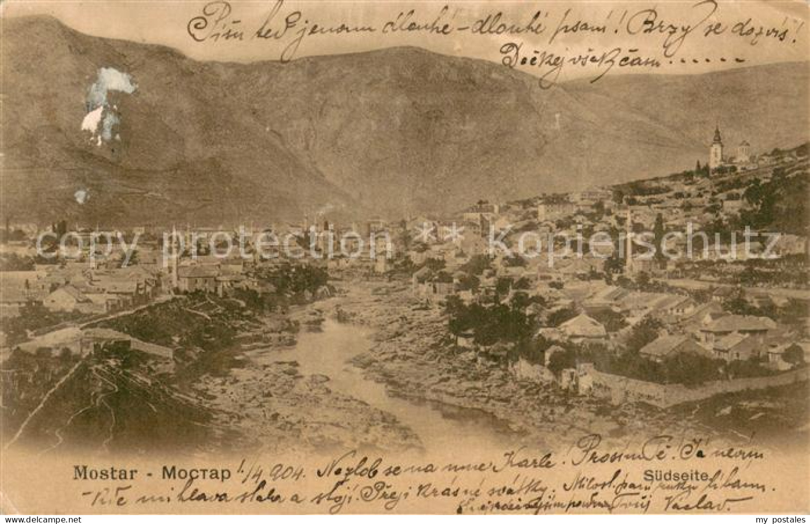 73677048 Mostar Moctap Panorama Mostar Moctap - Bosnien-Herzegowina