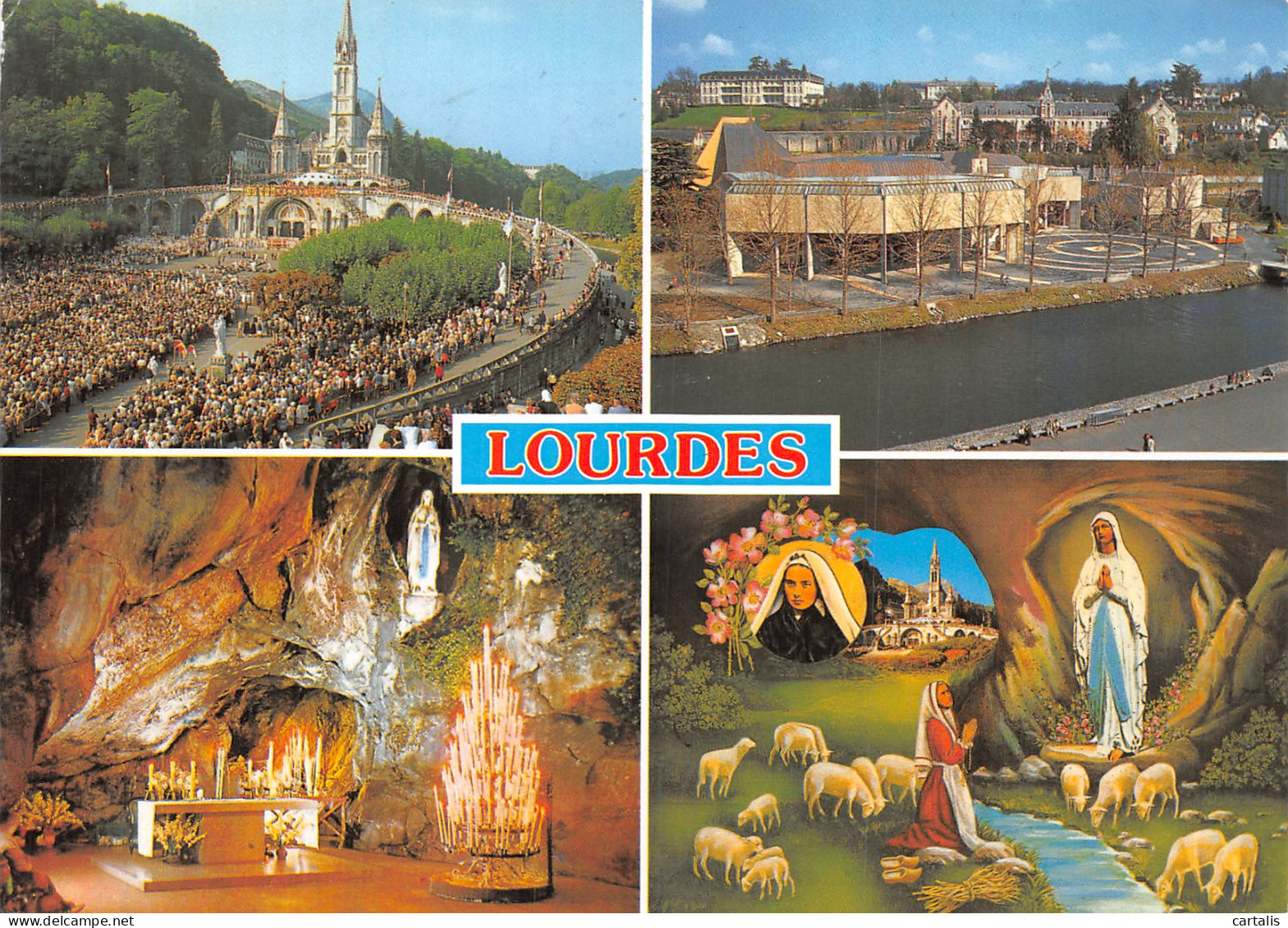 65-LOURDES-N° 4451-D/0015 - Lourdes