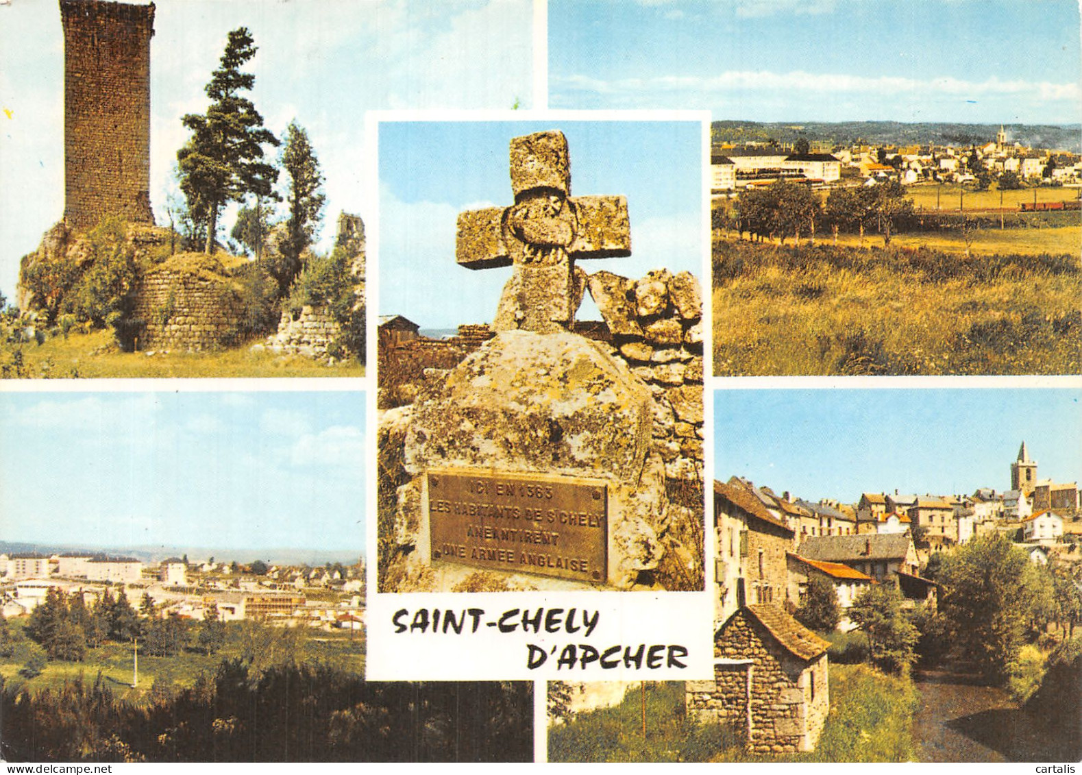 48-SAINT CHELY D APCHER-N° 4451-C/0379 - Saint Chely D'Apcher
