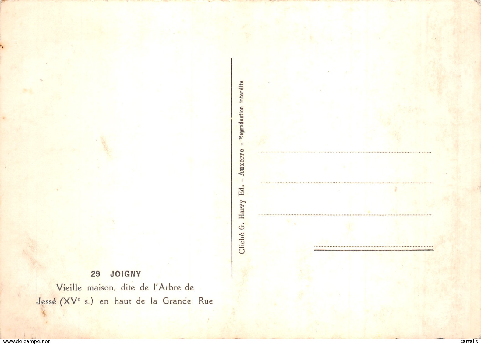 89-JOIGNY-N° 4451-C/0231 - Joigny
