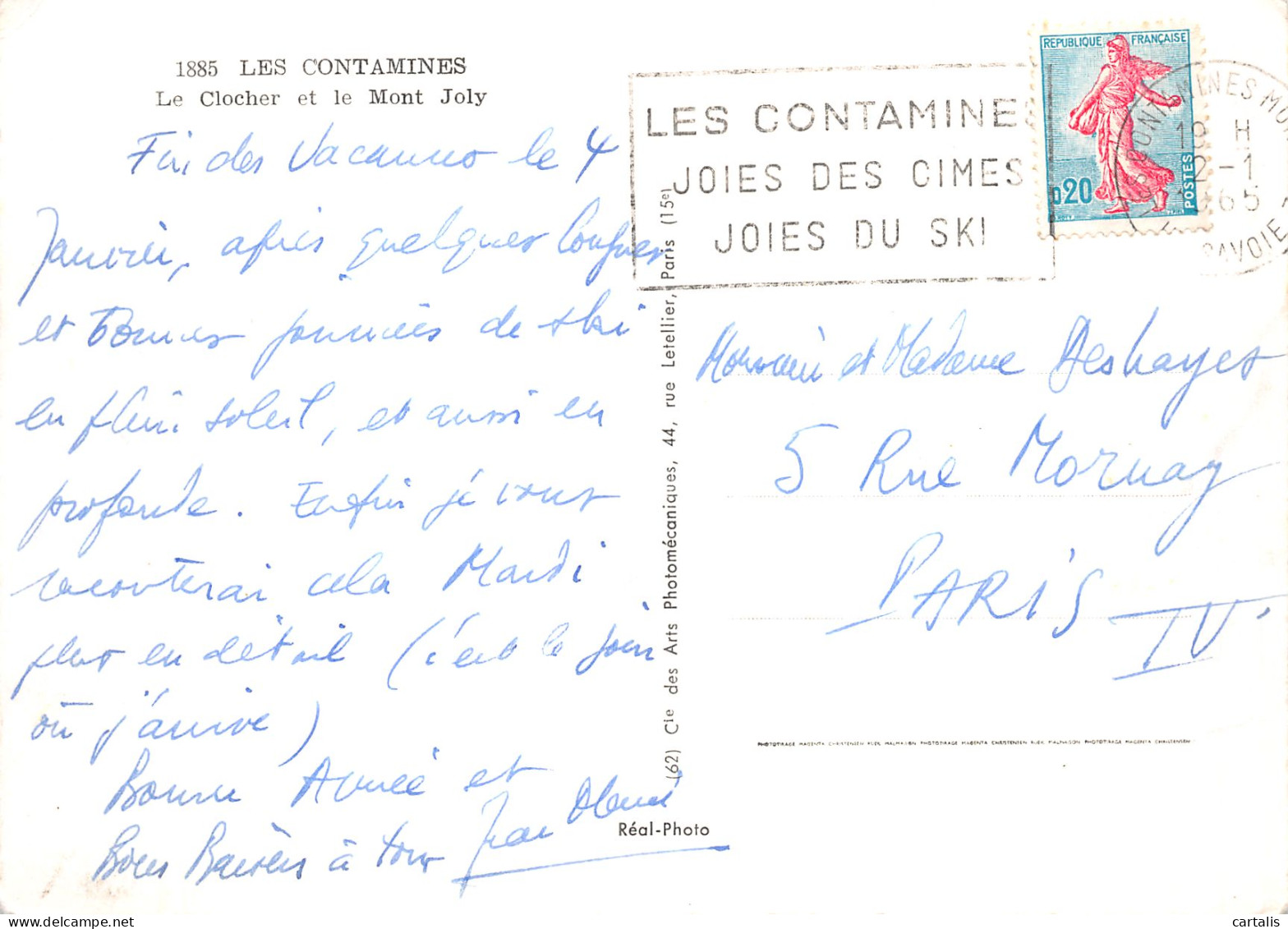 74-LES CONTAMINES-N° 4451-C/0031 - Les Contamines-Montjoie