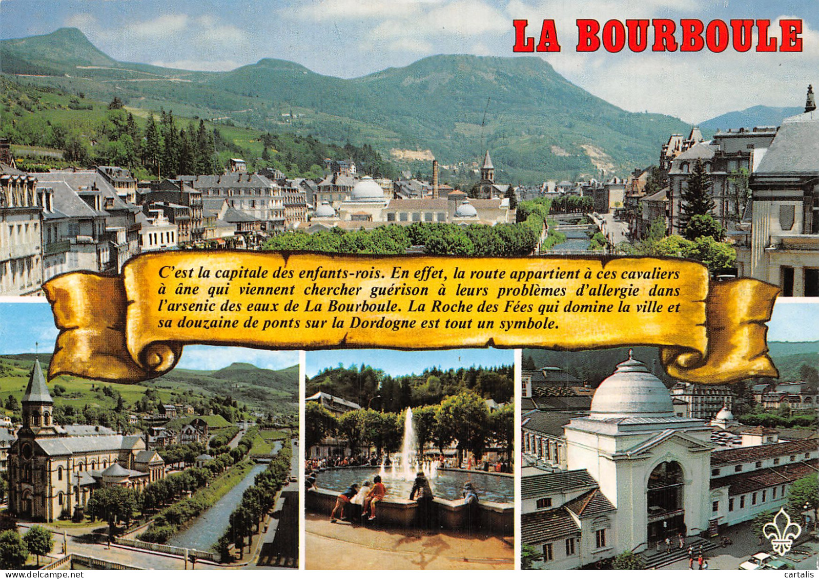 63-LA BOURBOULE-N° 4451-C/0013 - La Bourboule