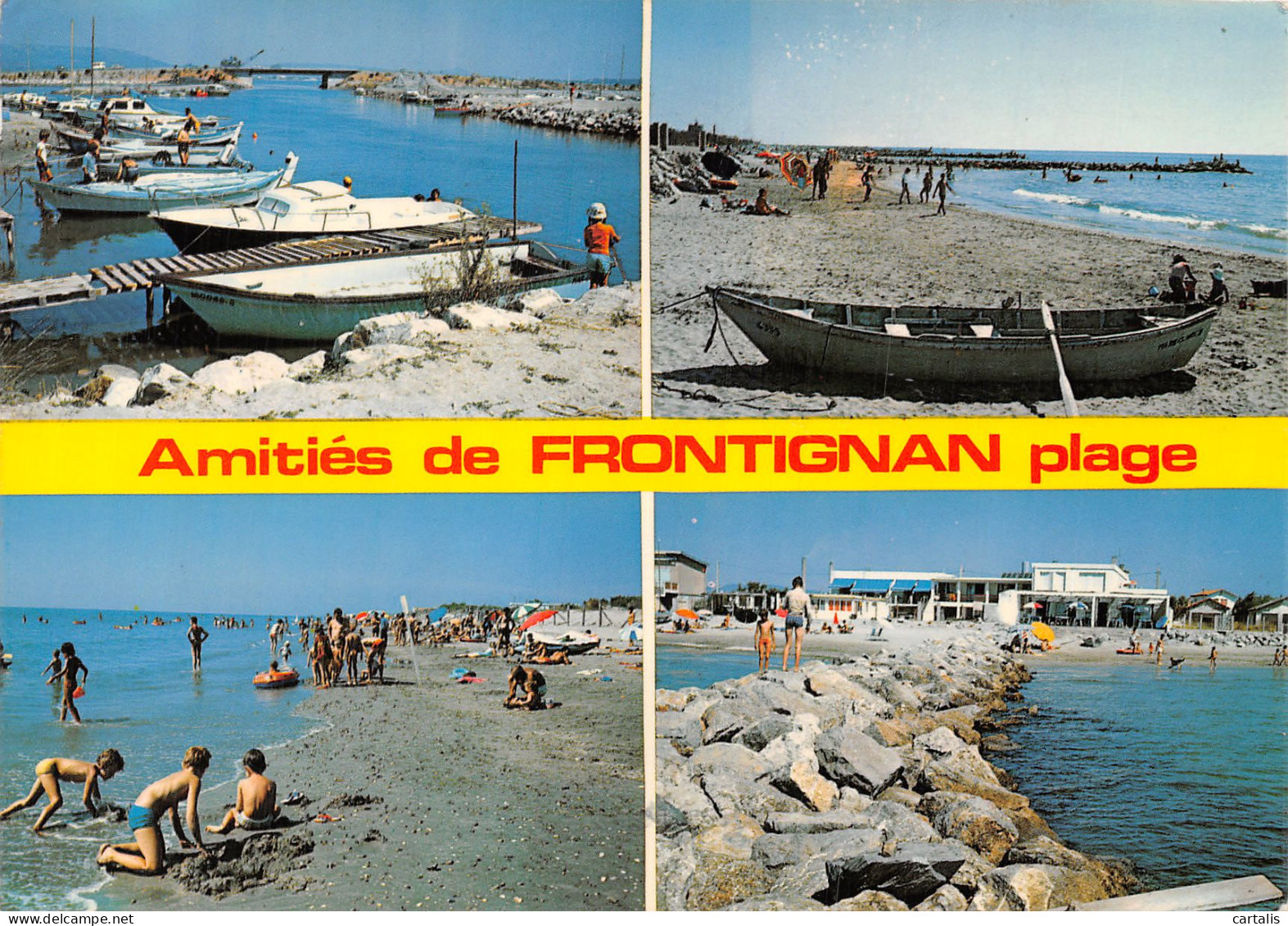 34-FRONTIGNAN PLAGE-N° 4452-B/0297 - Frontignan