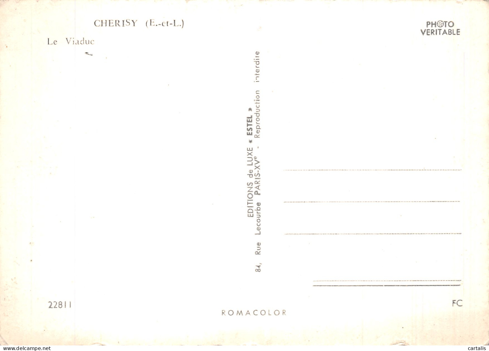 28-CHERISY-N° 4452-B/0215 - Sonstige & Ohne Zuordnung