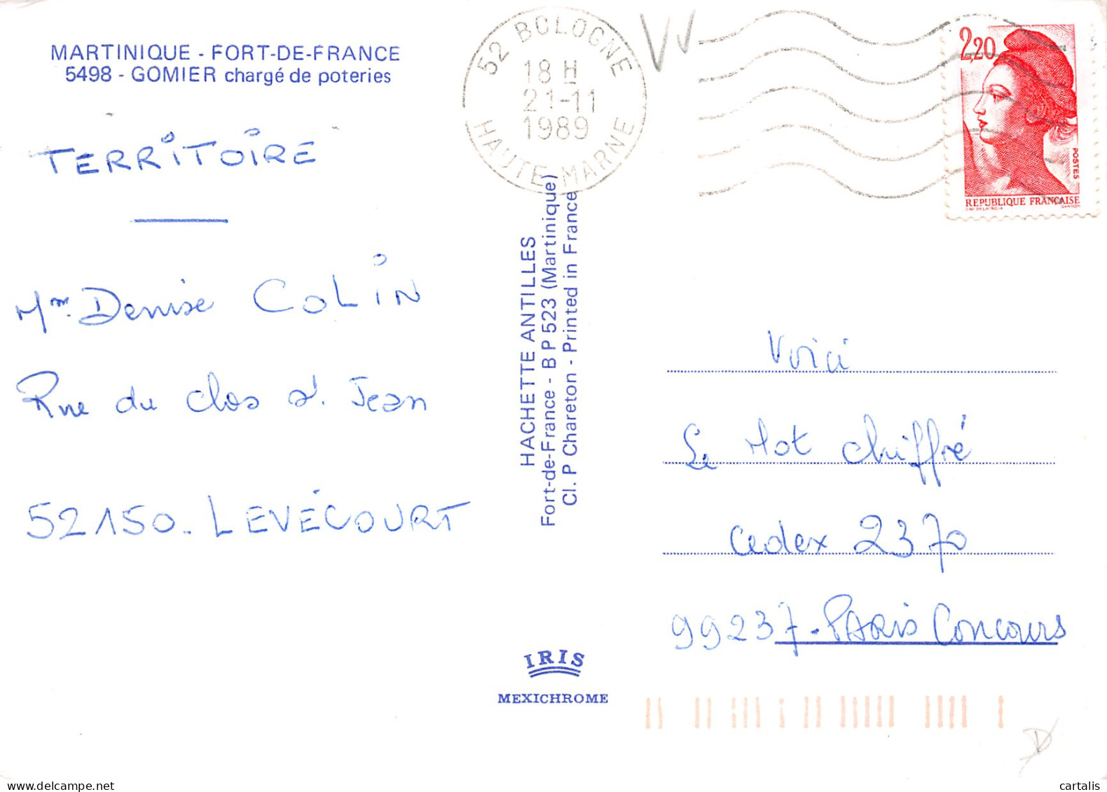 972-MARTINIQUE-N° 4452-B/0083 - Altri & Non Classificati