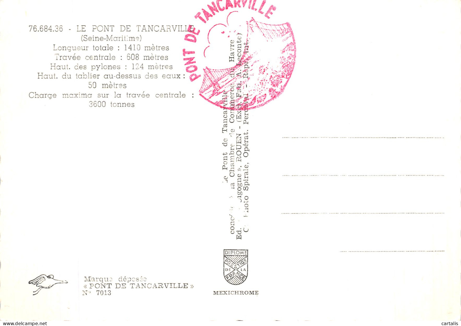 76-TANCARVILLE-N° 4452-B/0001 - Tancarville