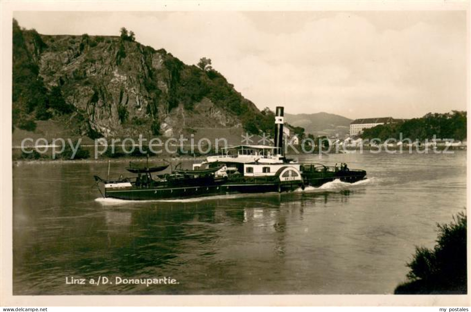 73676784 Linz Donau Raddampfer Auf Der Donau Linz Donau - Autres & Non Classés