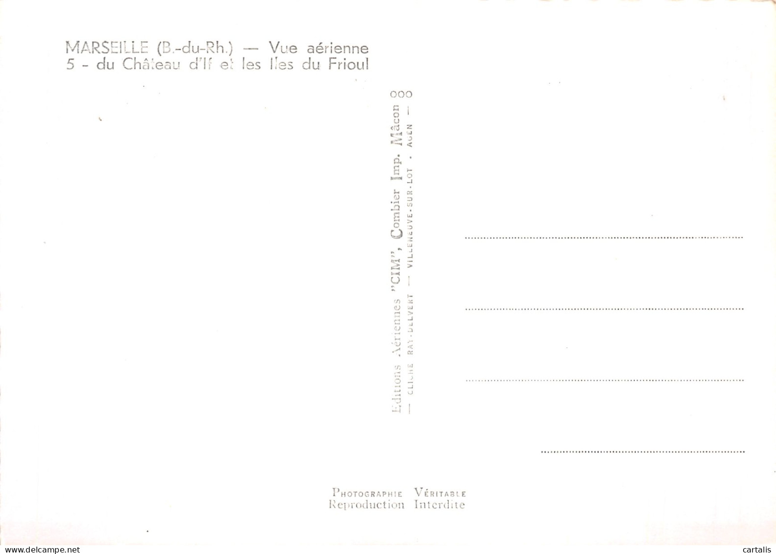 13-MARSEILLE-N° 4452-A/0345 - Unclassified