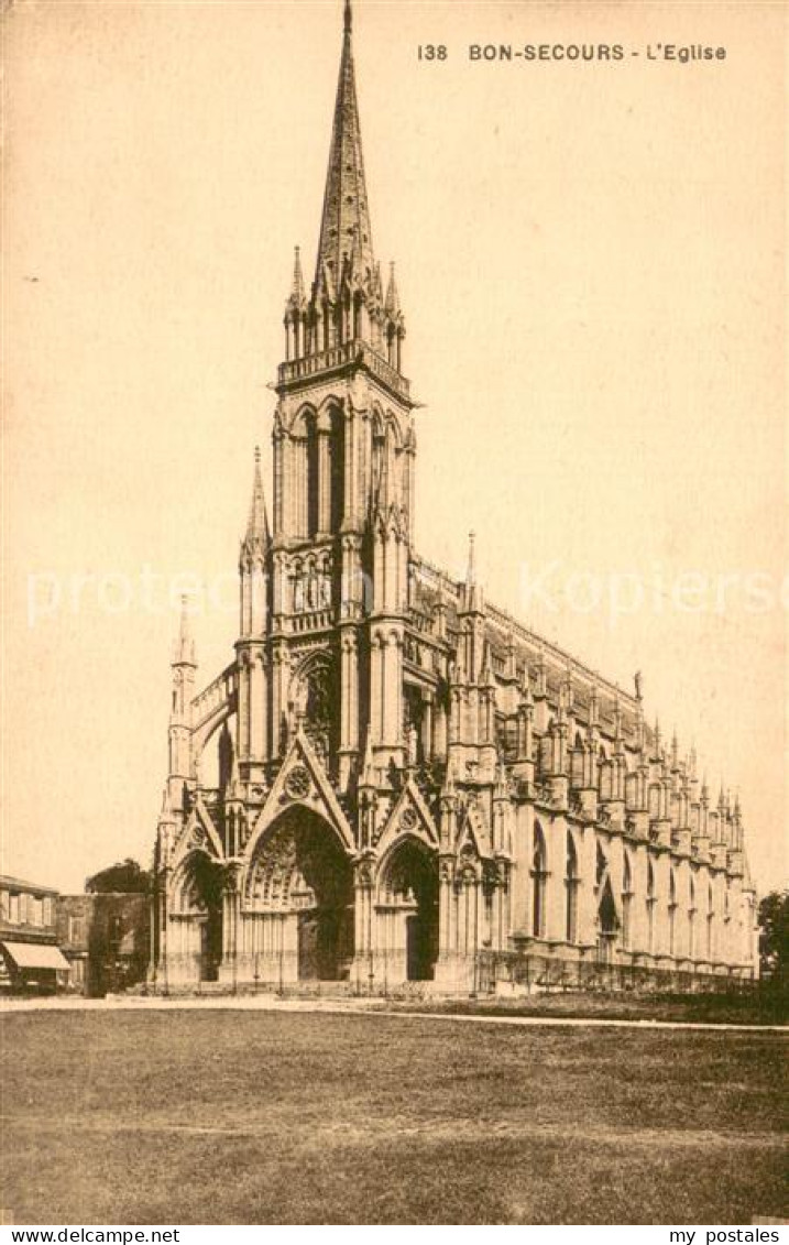 73675980 Bon-Secours Belgium Eglise  - Altri & Non Classificati