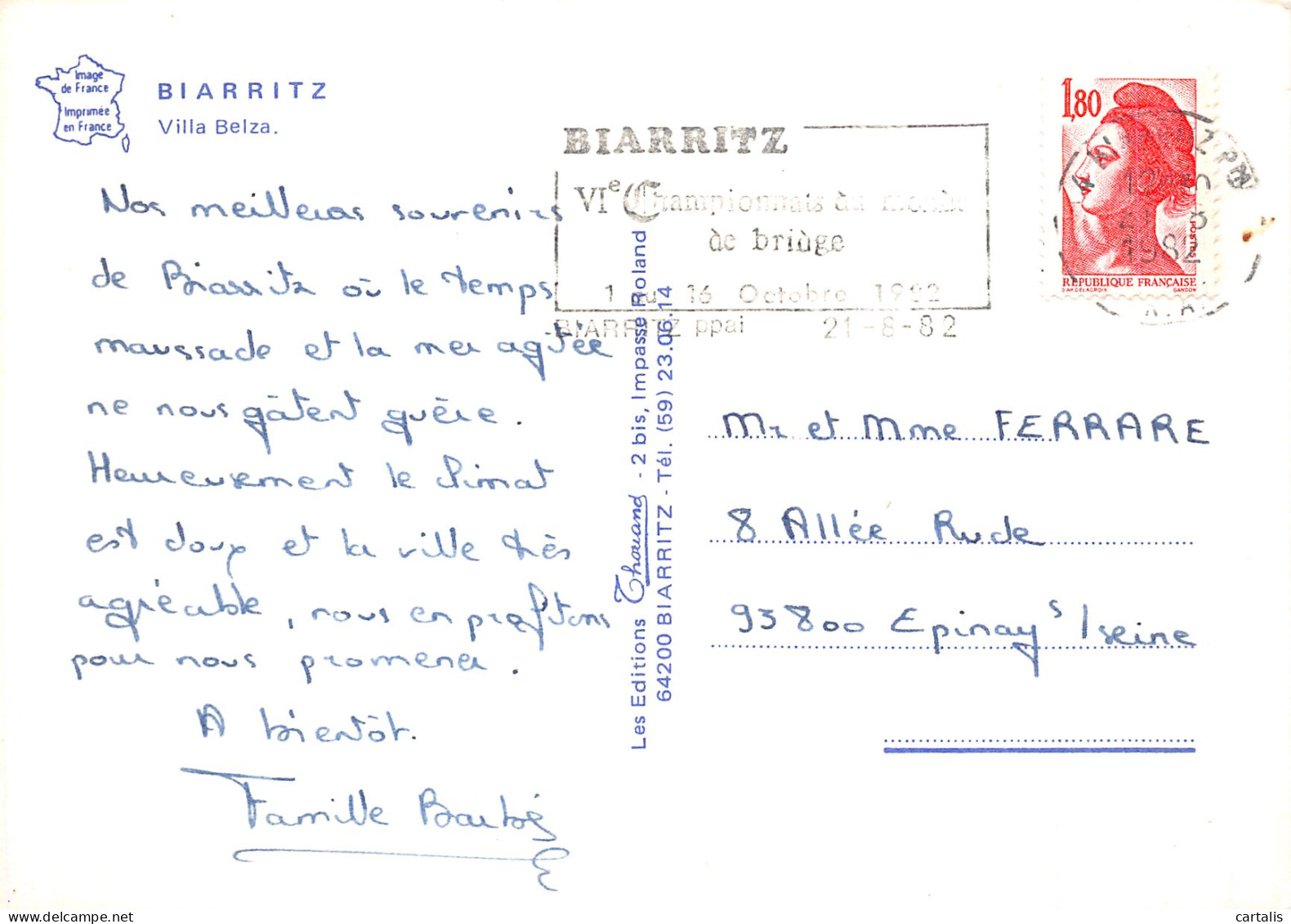 64-BIARRITZ-N° 4452-A/0021 - Biarritz