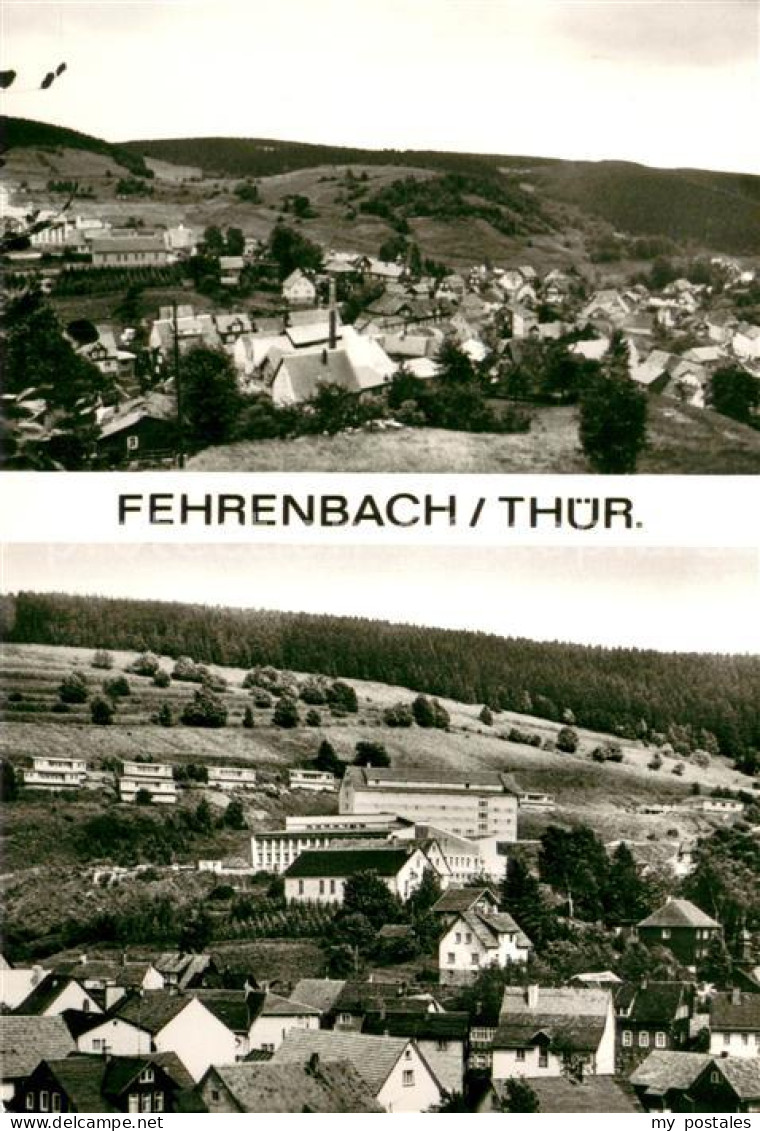 73675891 Fehrenbach Thueringer Wald Panorama Erholungsort FDGB Erholungsheim Fri - Masserberg