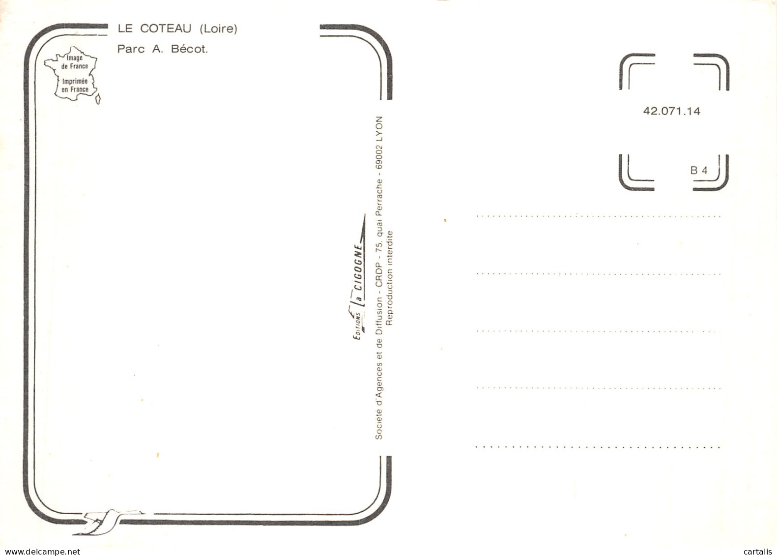 42-LE COTEAU-N° 4452-D/0367 - Andere & Zonder Classificatie