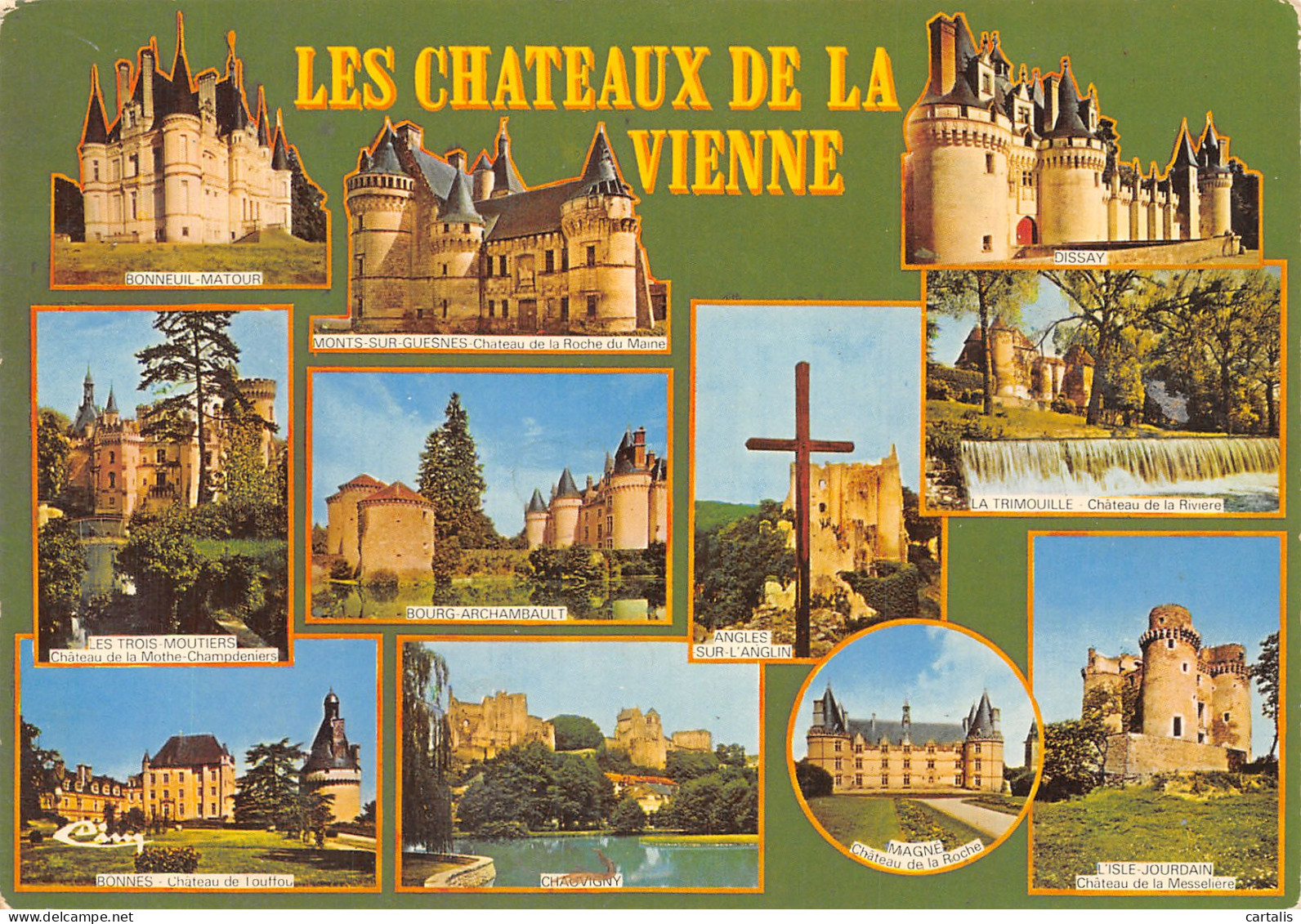 86-CHATEAUX DE LA VIENNE-N° 4452-D/0331 - Sonstige & Ohne Zuordnung