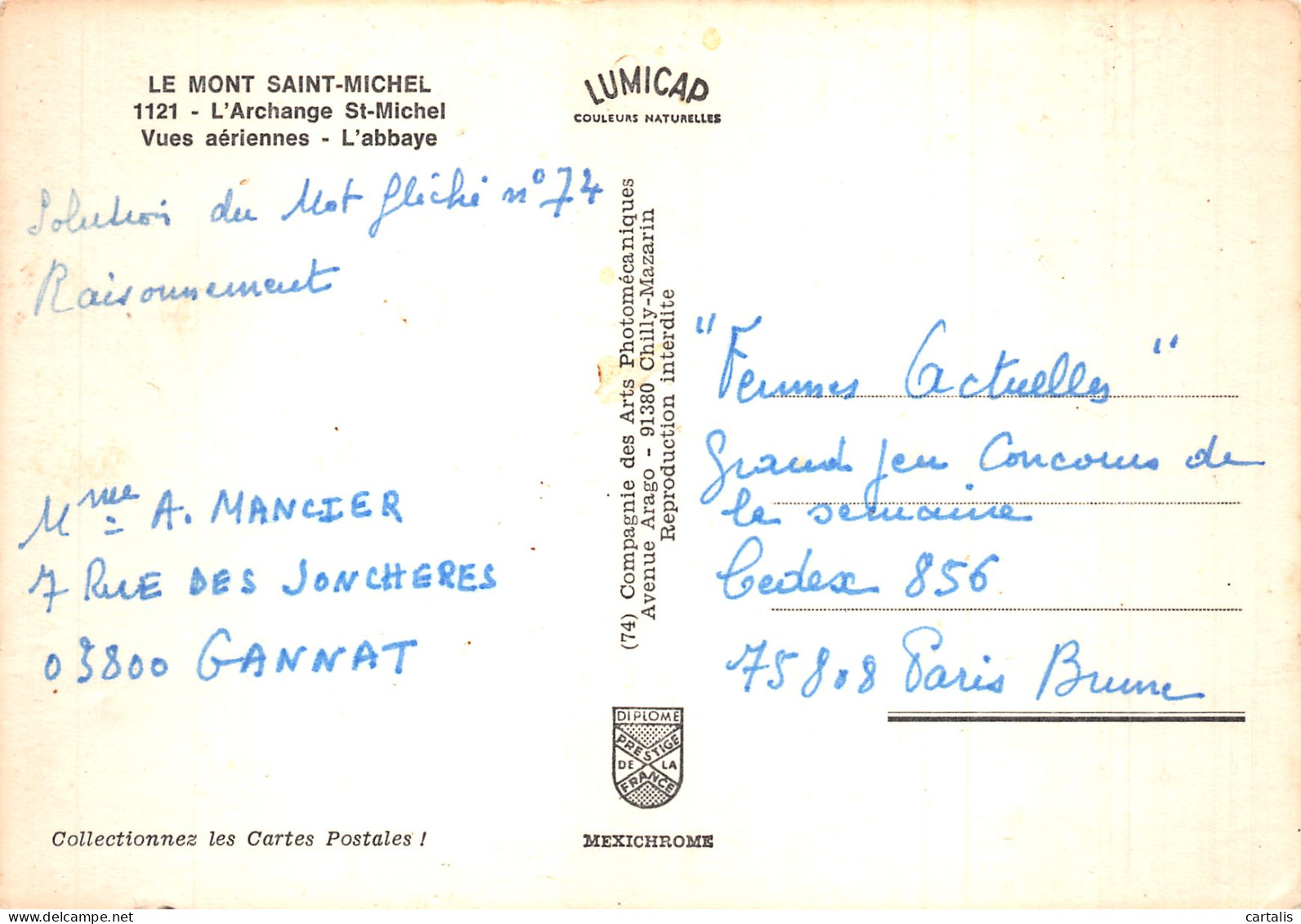 50-MONT SAINT MICHEL-N° 4452-D/0333 - Le Mont Saint Michel