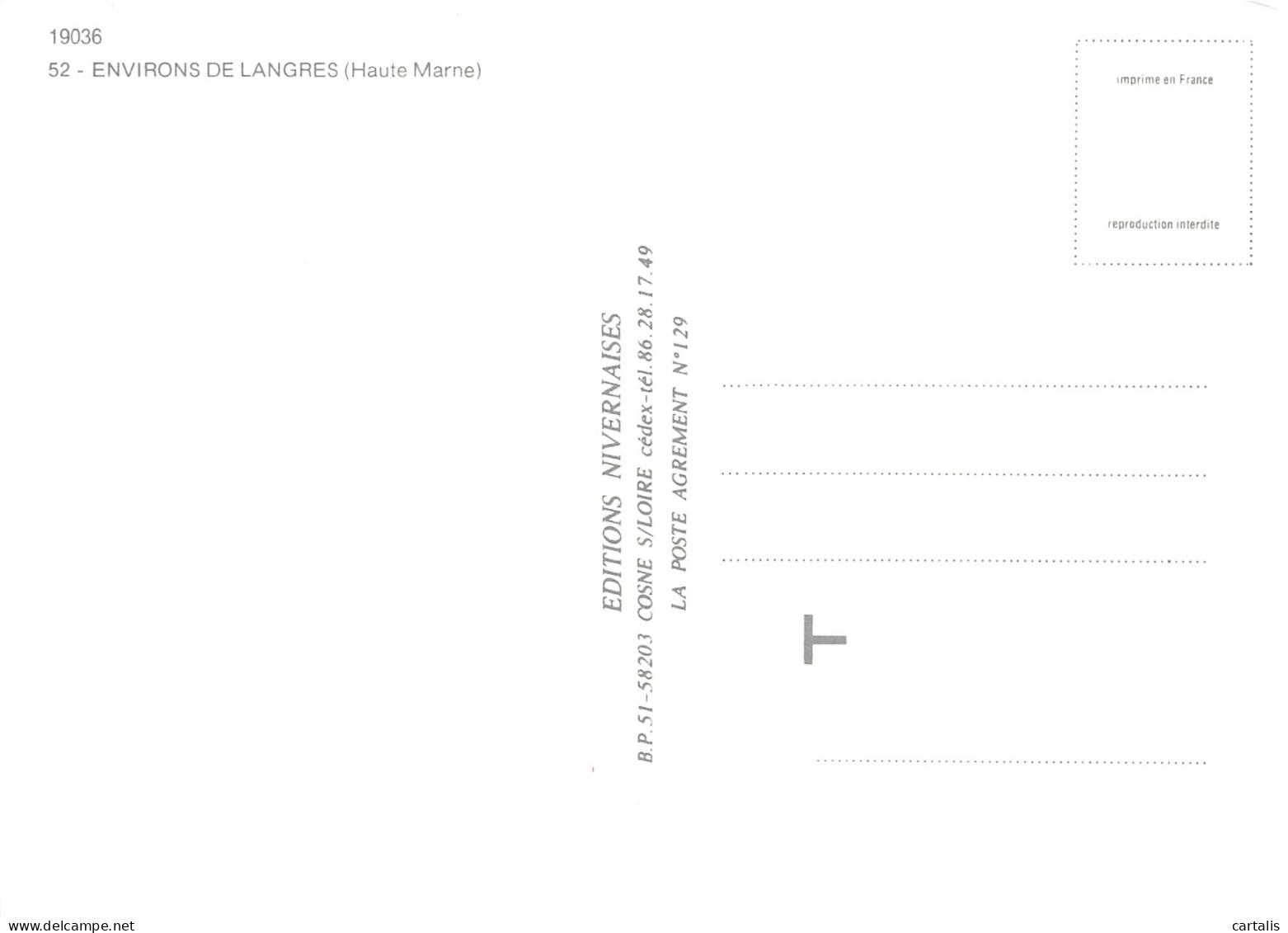 52-LANGRES-N° 4452-D/0277 - Langres