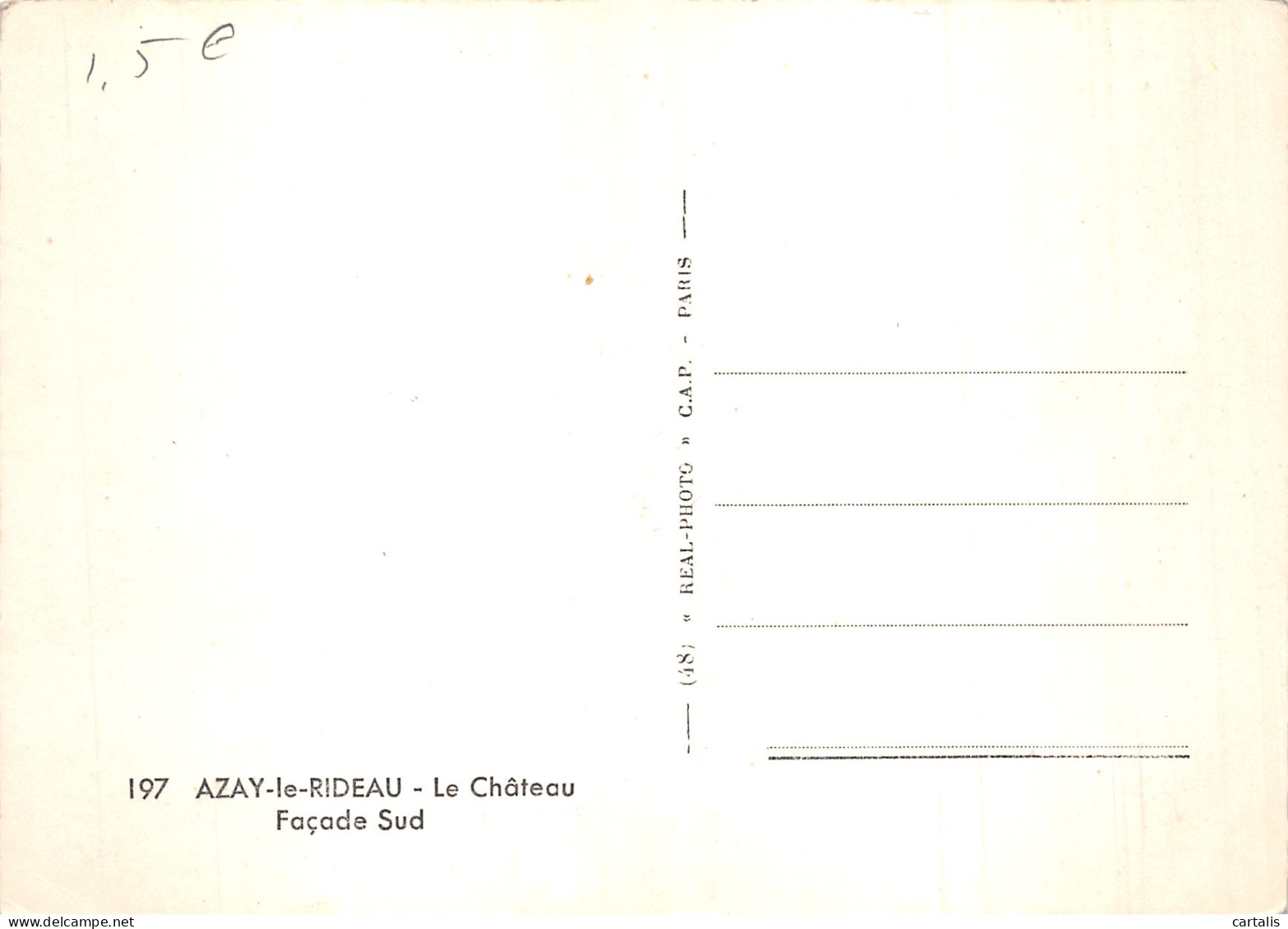 37-AZAY LE RIDEAU -N° 4452-D/0099 - Azay-le-Rideau