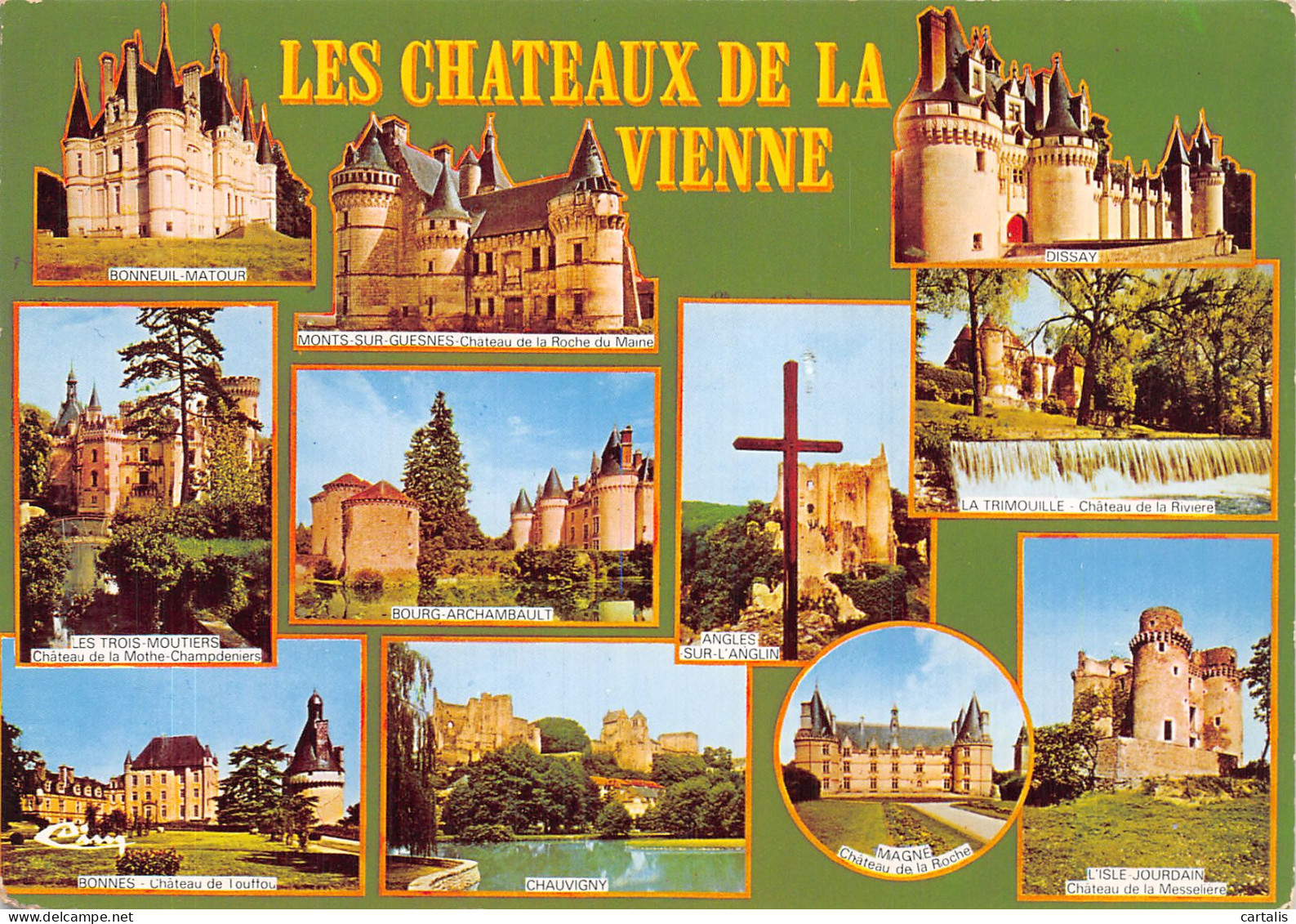 86-CHATEAUX DE LA VIENNE-N° 4452-D/0029 - Sonstige & Ohne Zuordnung