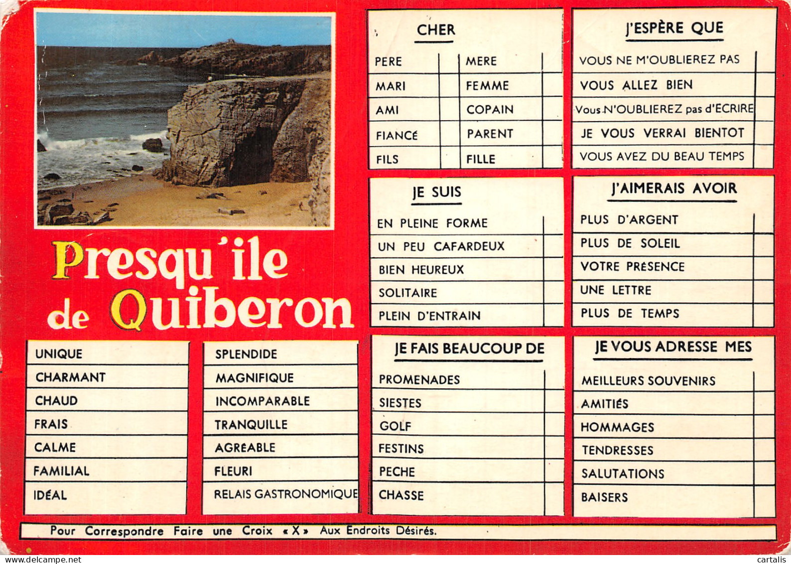 56-QUIBERON-N° 4452-C/0261 - Quiberon