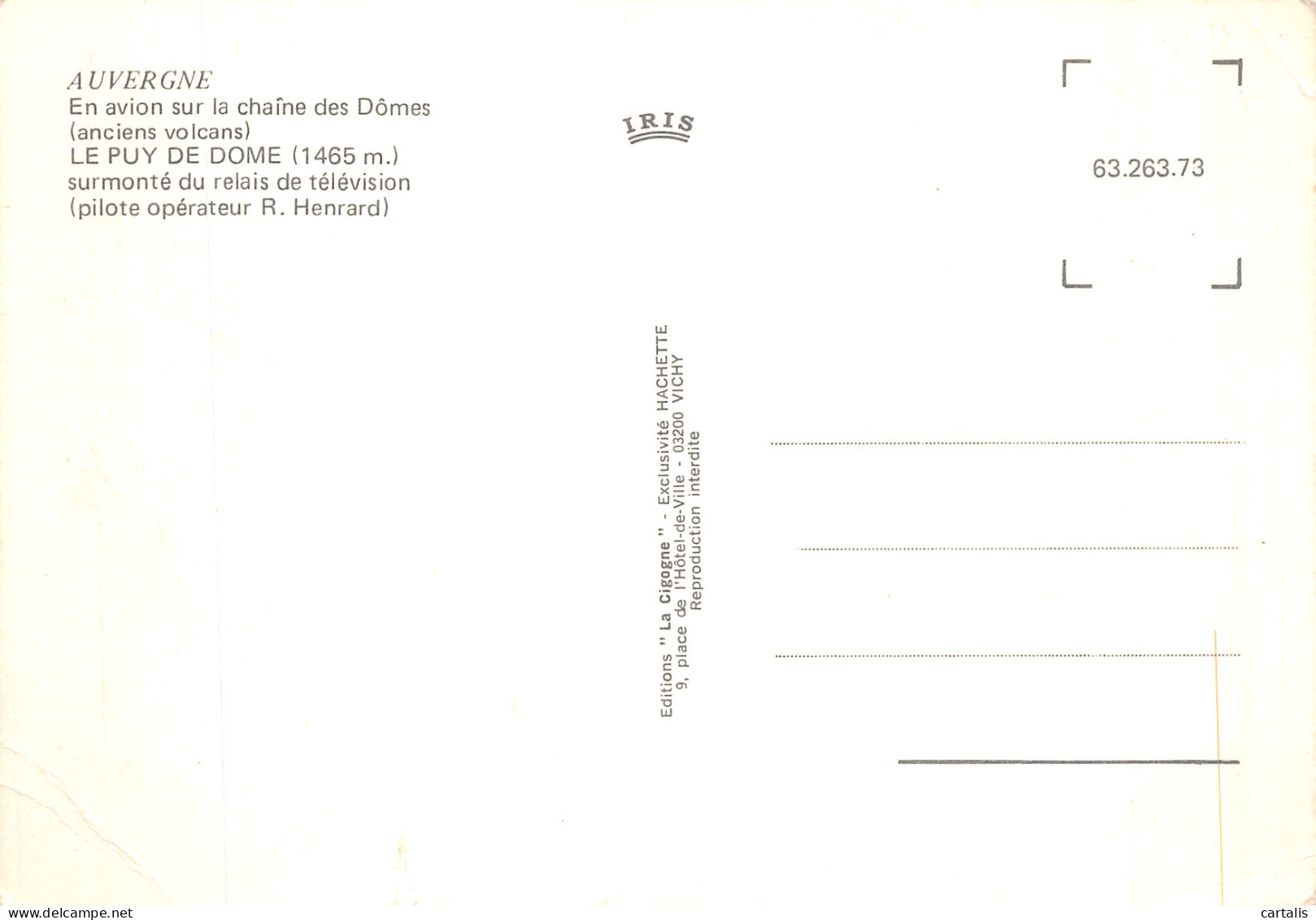 63-PUY DE DOME-N° 4452-C/0259 - Other & Unclassified