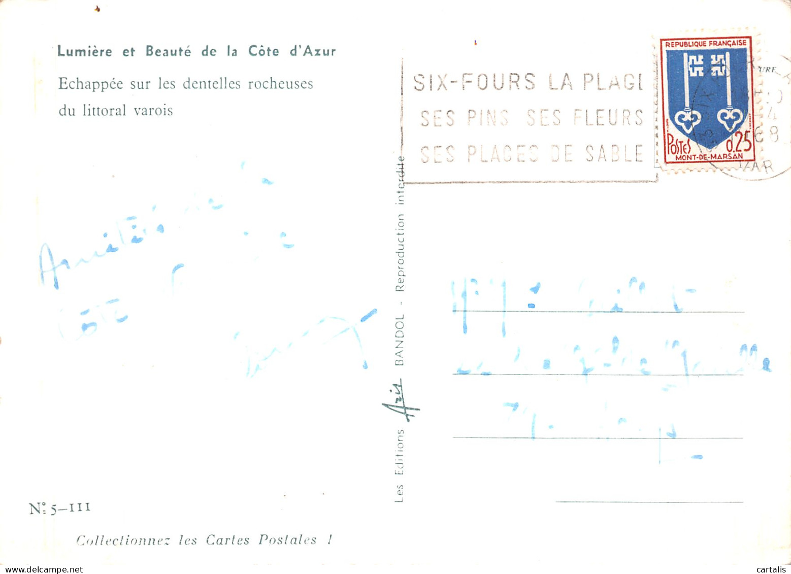 83-COTE VAROISE-N° 4452-C/0135 - Autres & Non Classés