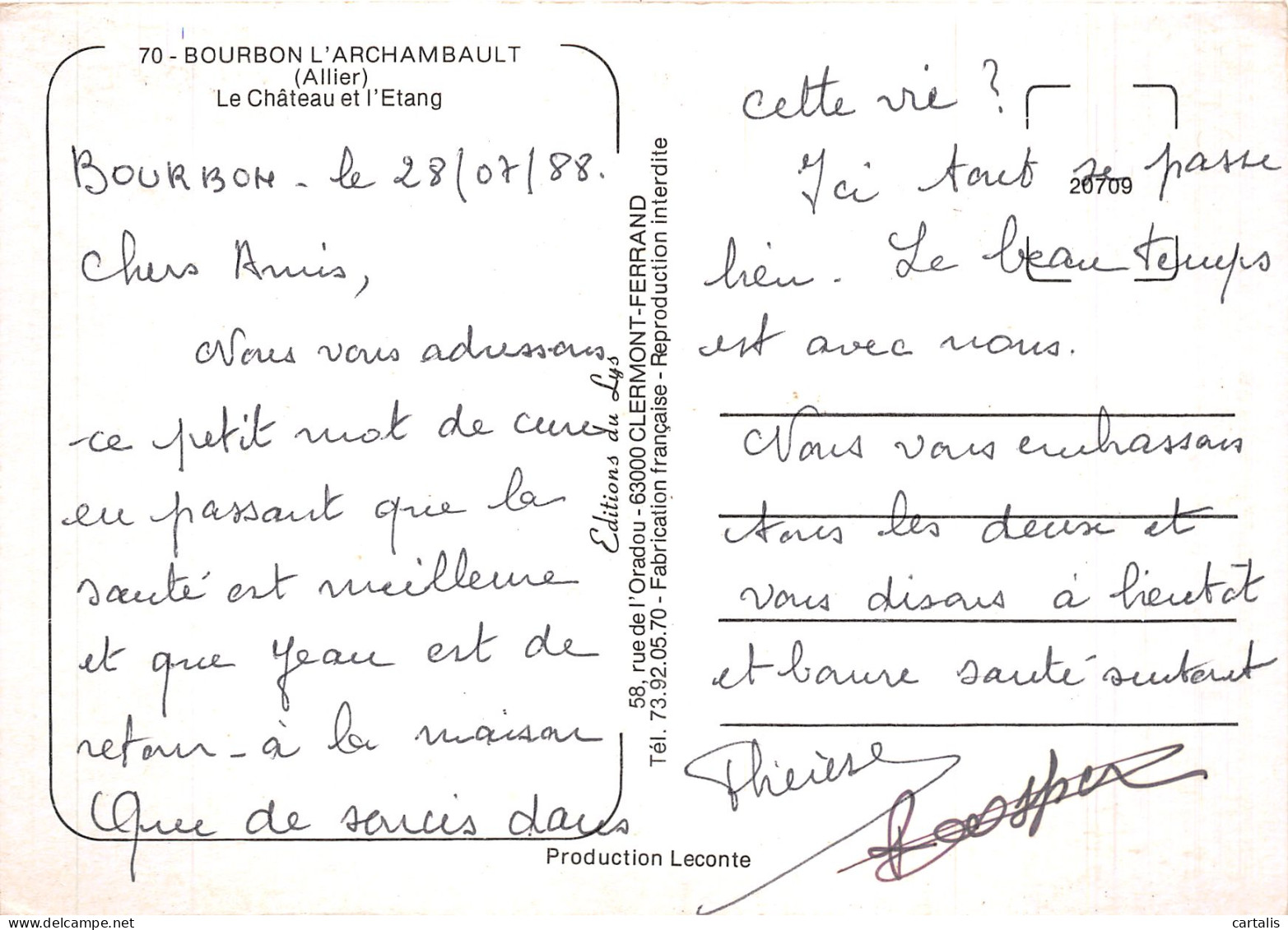 03-BOURBON L ARCHAMBAULT-N° 4453-C/0177 - Bourbon L'Archambault