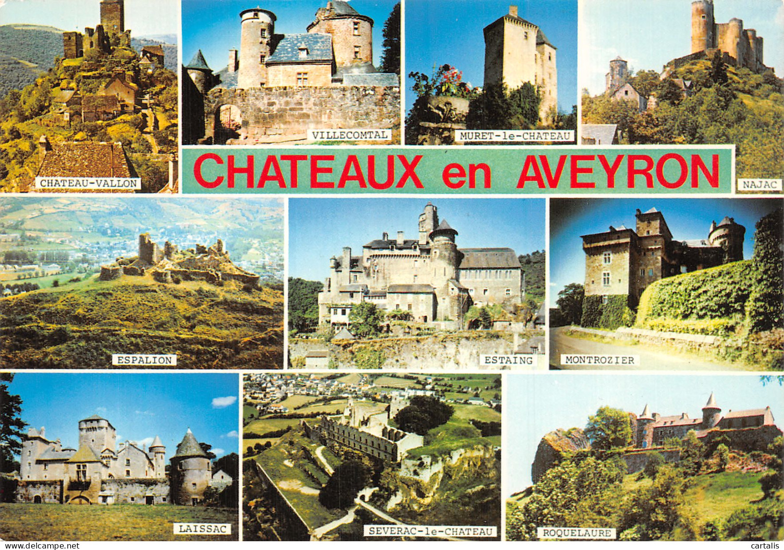 12-CHATEAUX DE L AVEYRON-N° 4453-B/0375 - Sonstige & Ohne Zuordnung