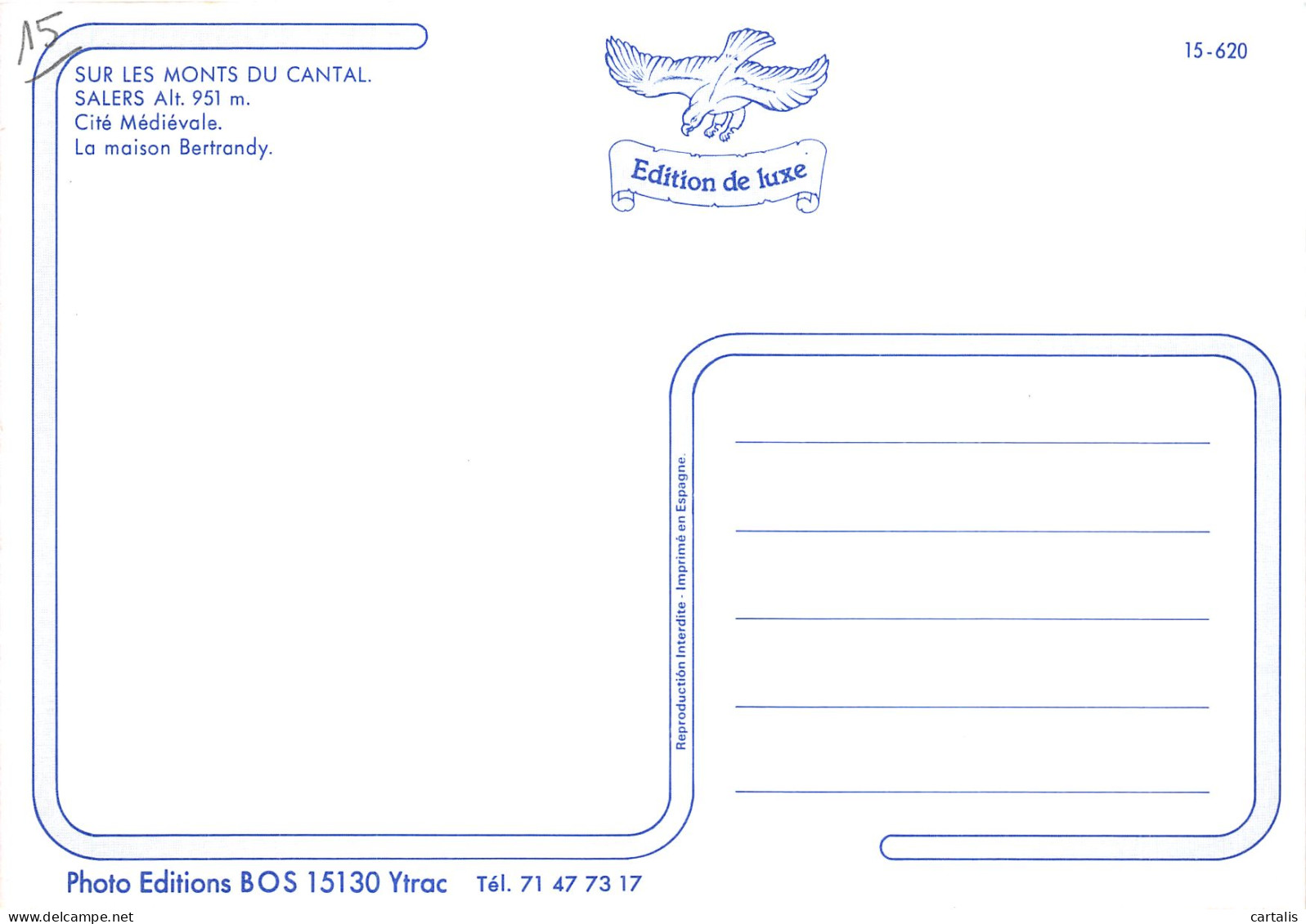 15-SALERS-N° 4453-B/0363 - Other & Unclassified