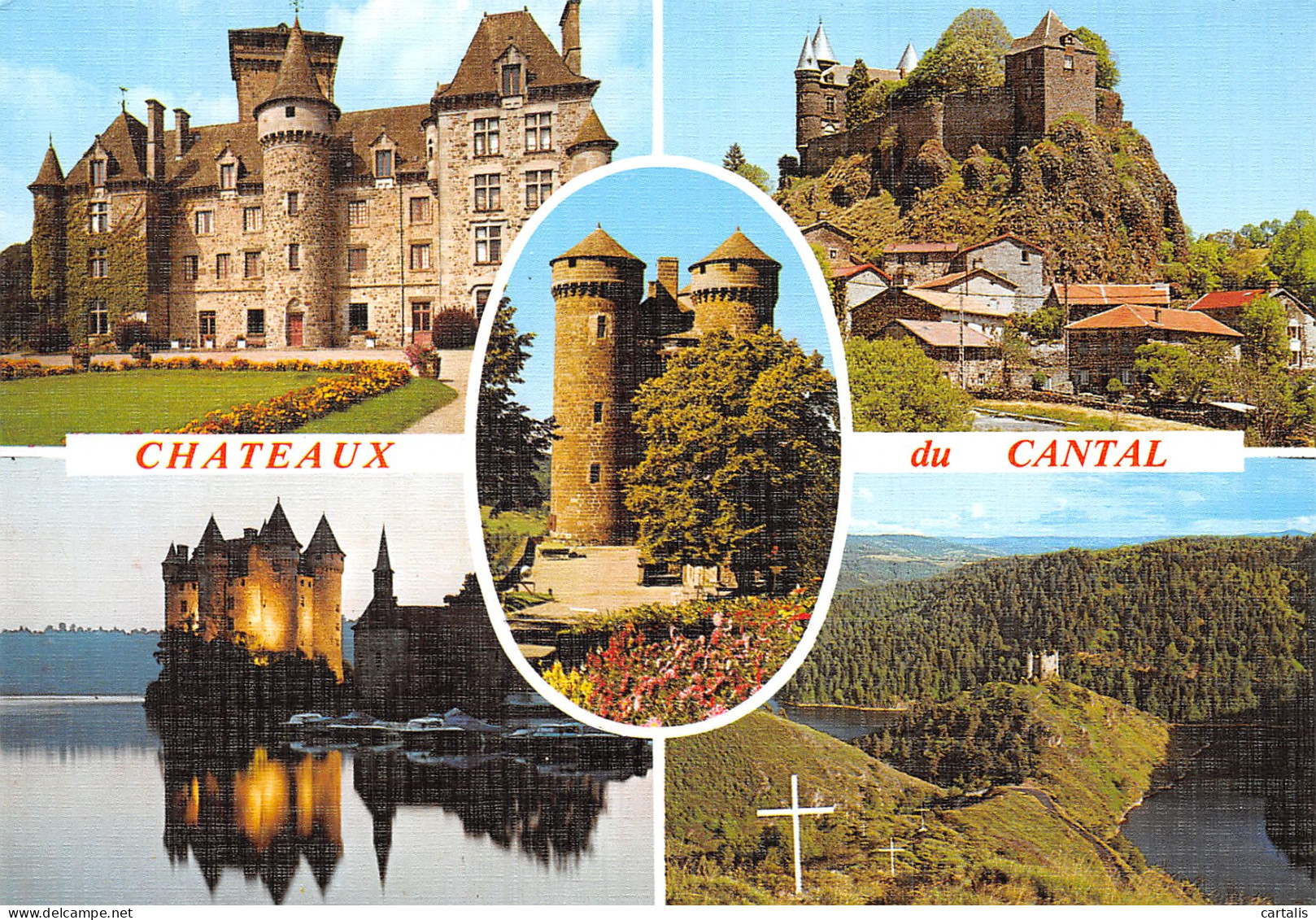 15-CHATEAUX DU CANTAL-N° 4453-B/0359 - Other & Unclassified