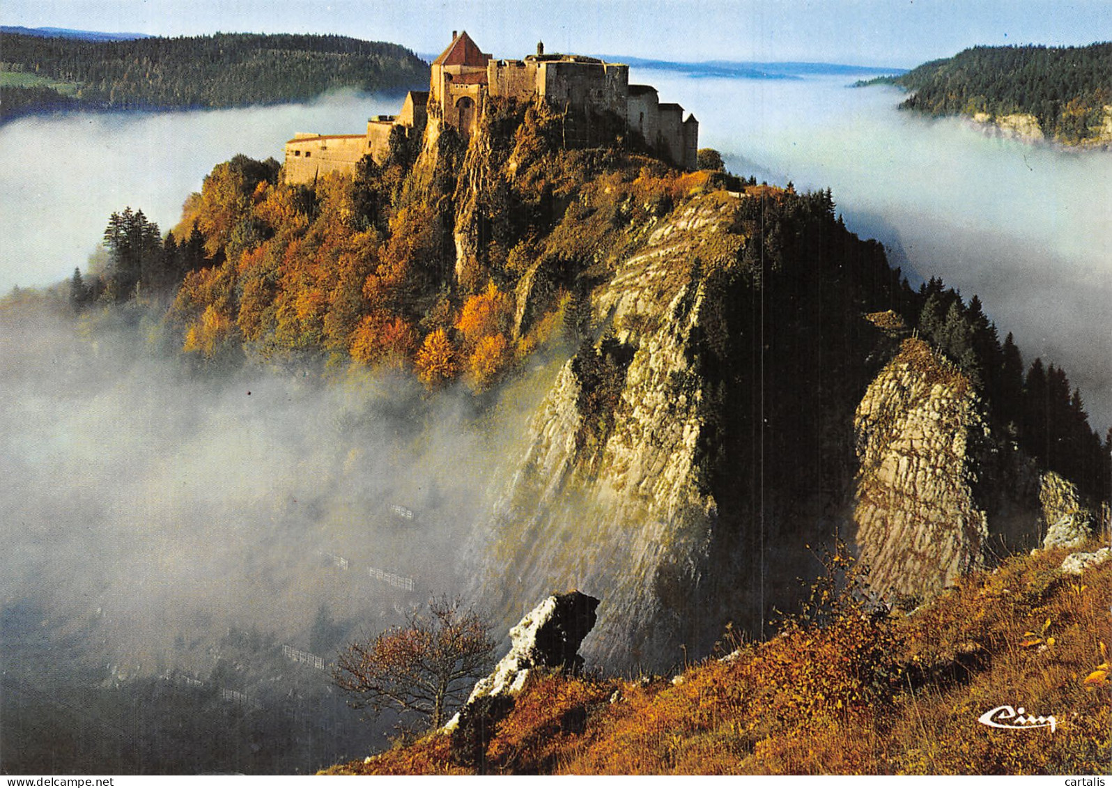 25-LA CLUSE ET MIJOUX CHATEAU DE JOUX-N° 4453-B/0329 - Sonstige & Ohne Zuordnung