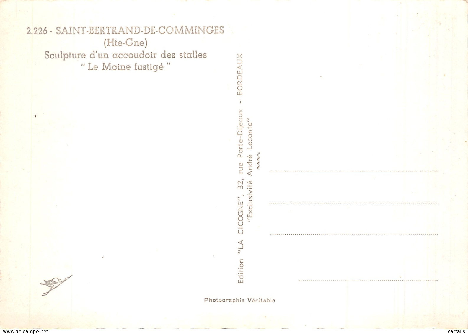 31-SAINT BERTRAND DE COMMINGES-N° 4453-B/0209 - Saint Bertrand De Comminges