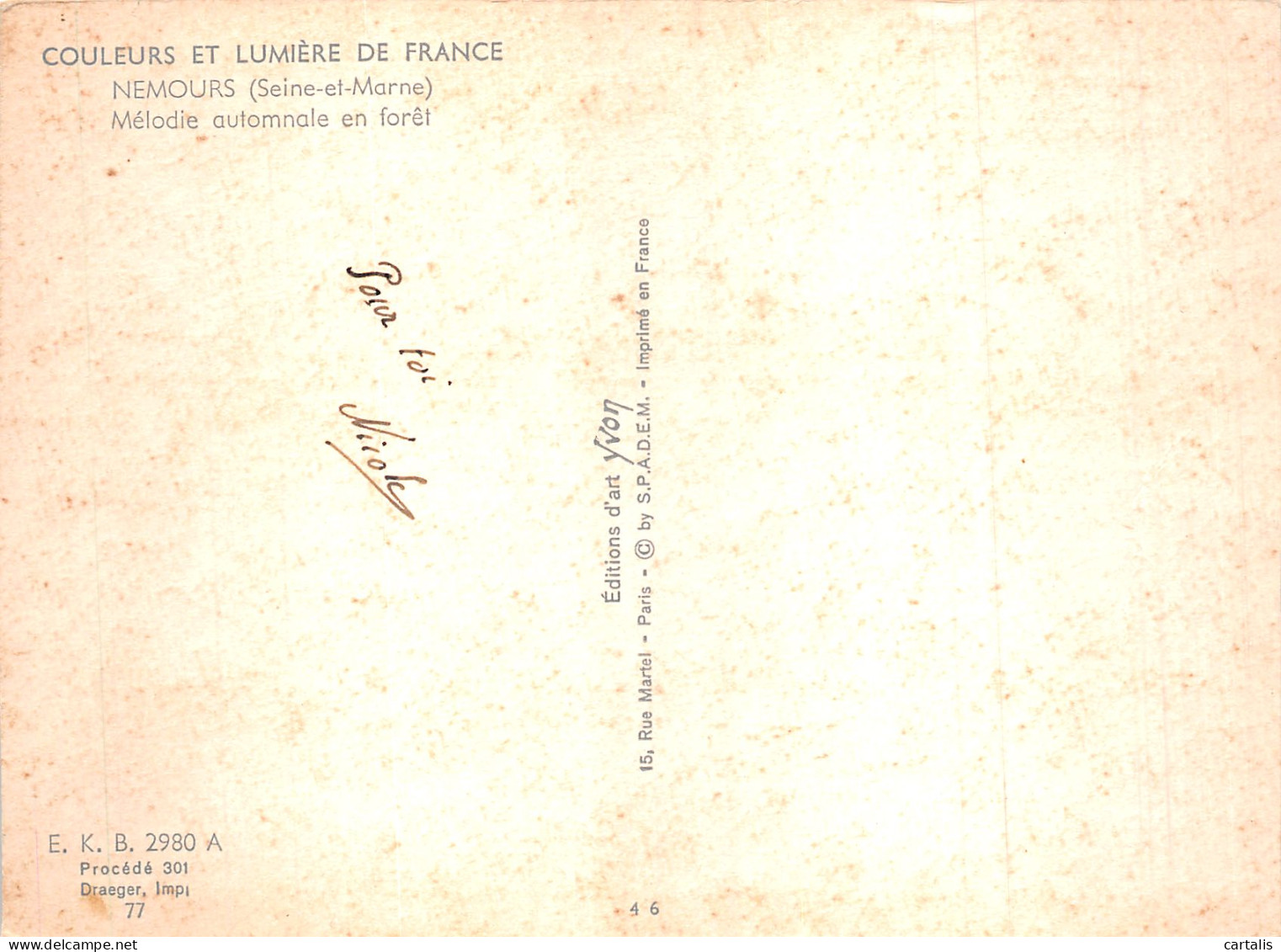 77-NEMOURS-N° 4453-B/0097 - Nemours