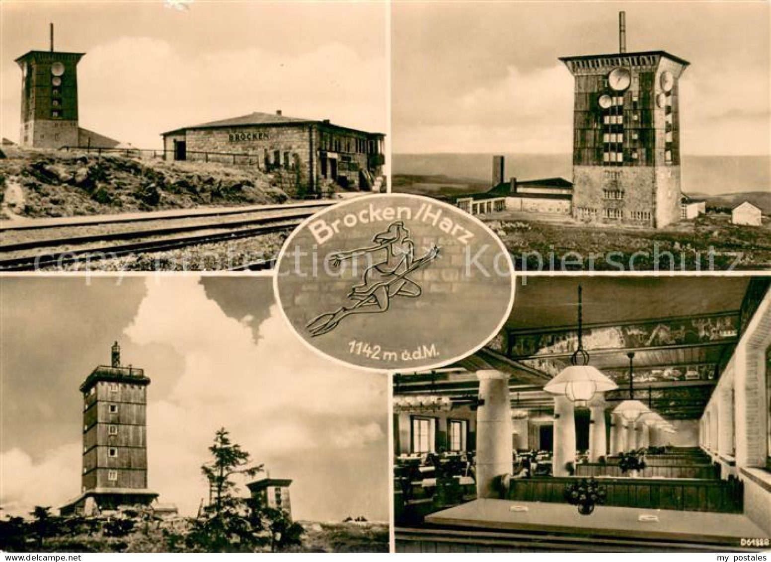 73675861 Brocken Harz Berghotel Restaurant Aussichtsturm Brocken Harz - Wernigerode