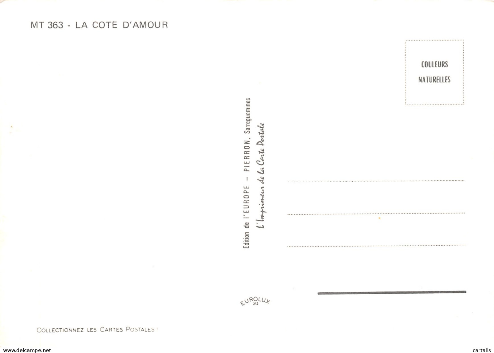 44-COTE D AMOUR-N° 4453-B/0035 - Other & Unclassified