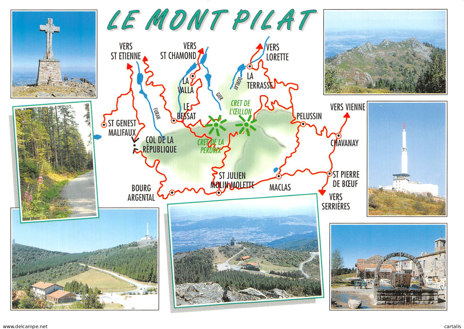 42-LE MONT PILAT -N° 4453-A/0399 - Andere & Zonder Classificatie