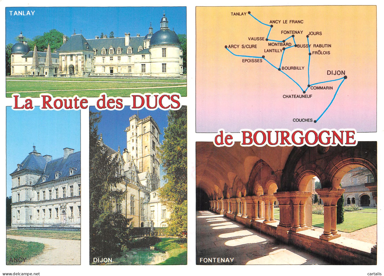 21-LA ROUTE DES DUCS DE BOURGOGNE-N° 4453-A/0379 - Sonstige & Ohne Zuordnung