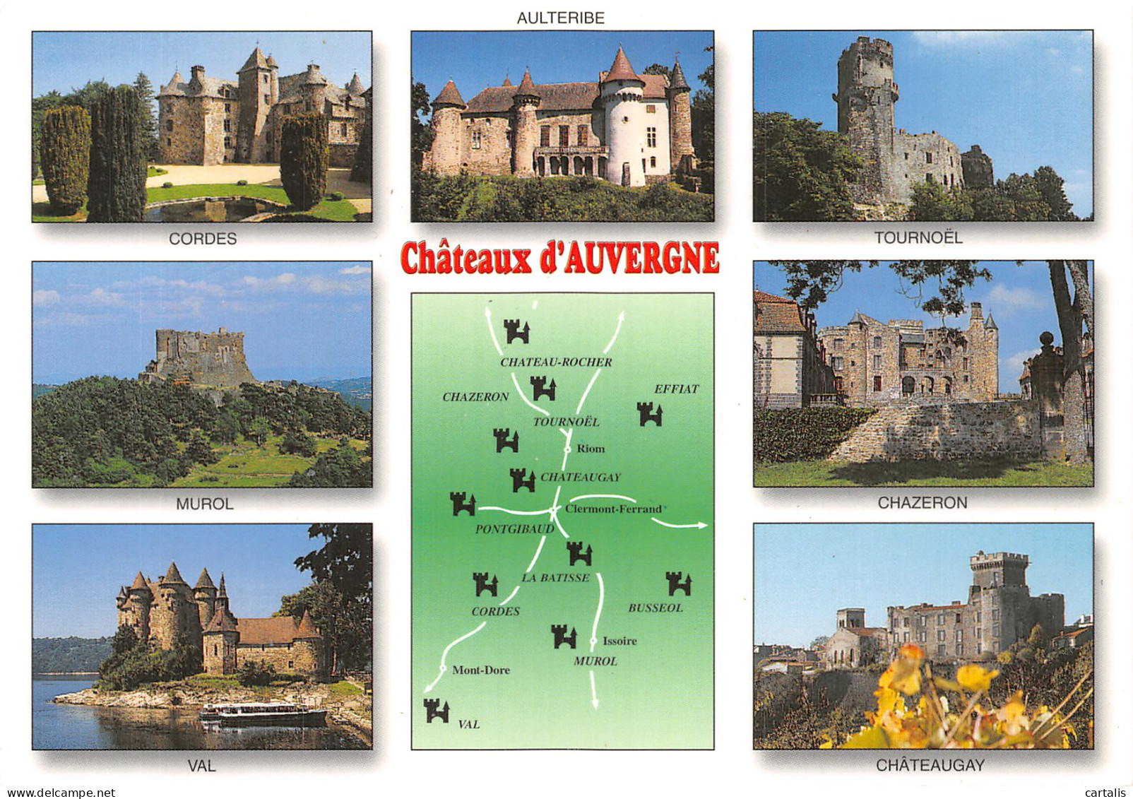 63-CHATEAUX D AUVERGNE-N° 4453-A/0357 - Other & Unclassified