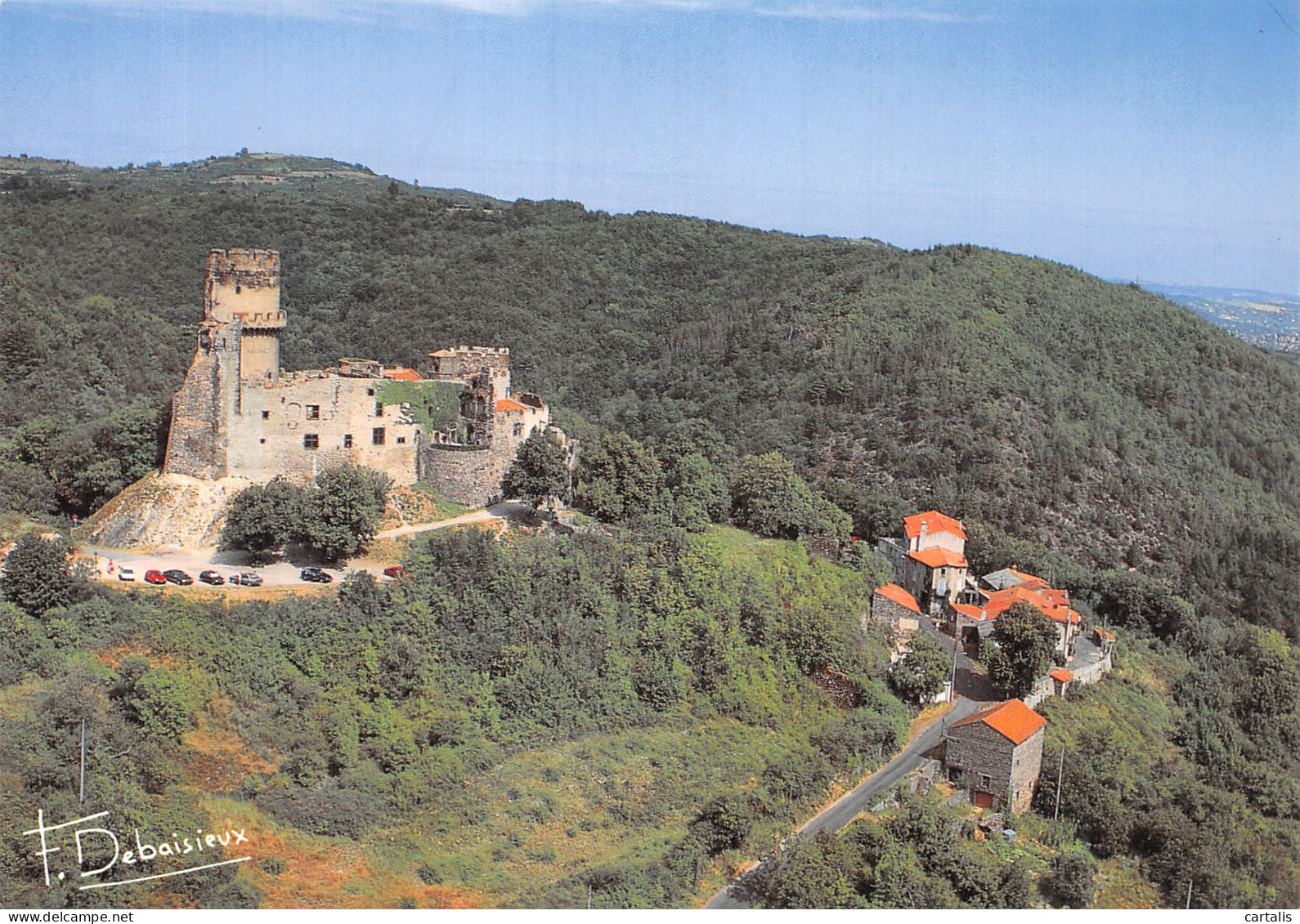 63-VOLVIC CHATEAU DE TOURNOEL-N° 4453-A/0337 - Volvic