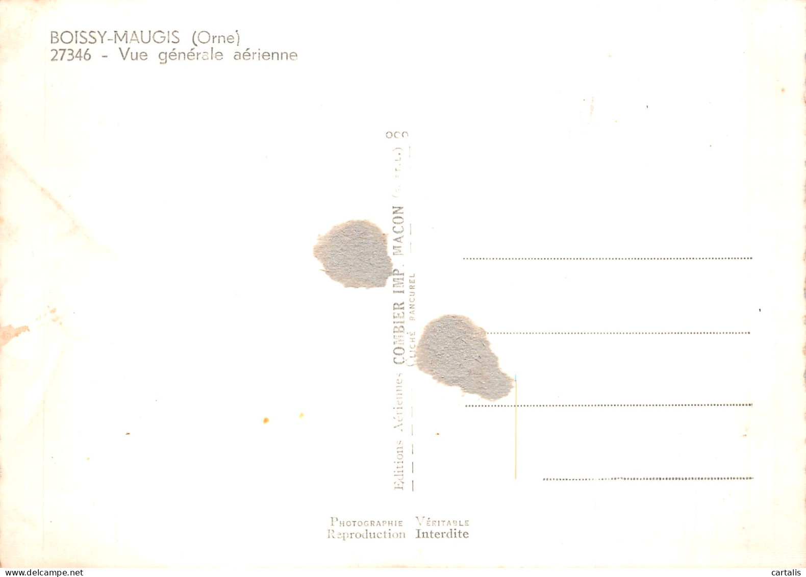 61-BOISSY MAUGIS-N° 4453-A/0225 - Other & Unclassified