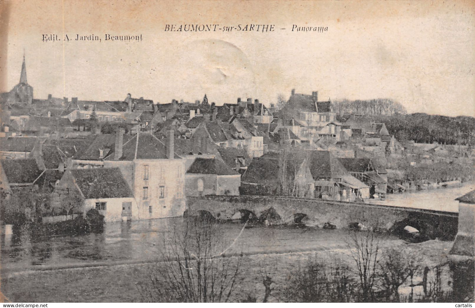 72-BEAUMONT SUR SARTHE-N° 4453-E/0271 - Beaumont Sur Sarthe